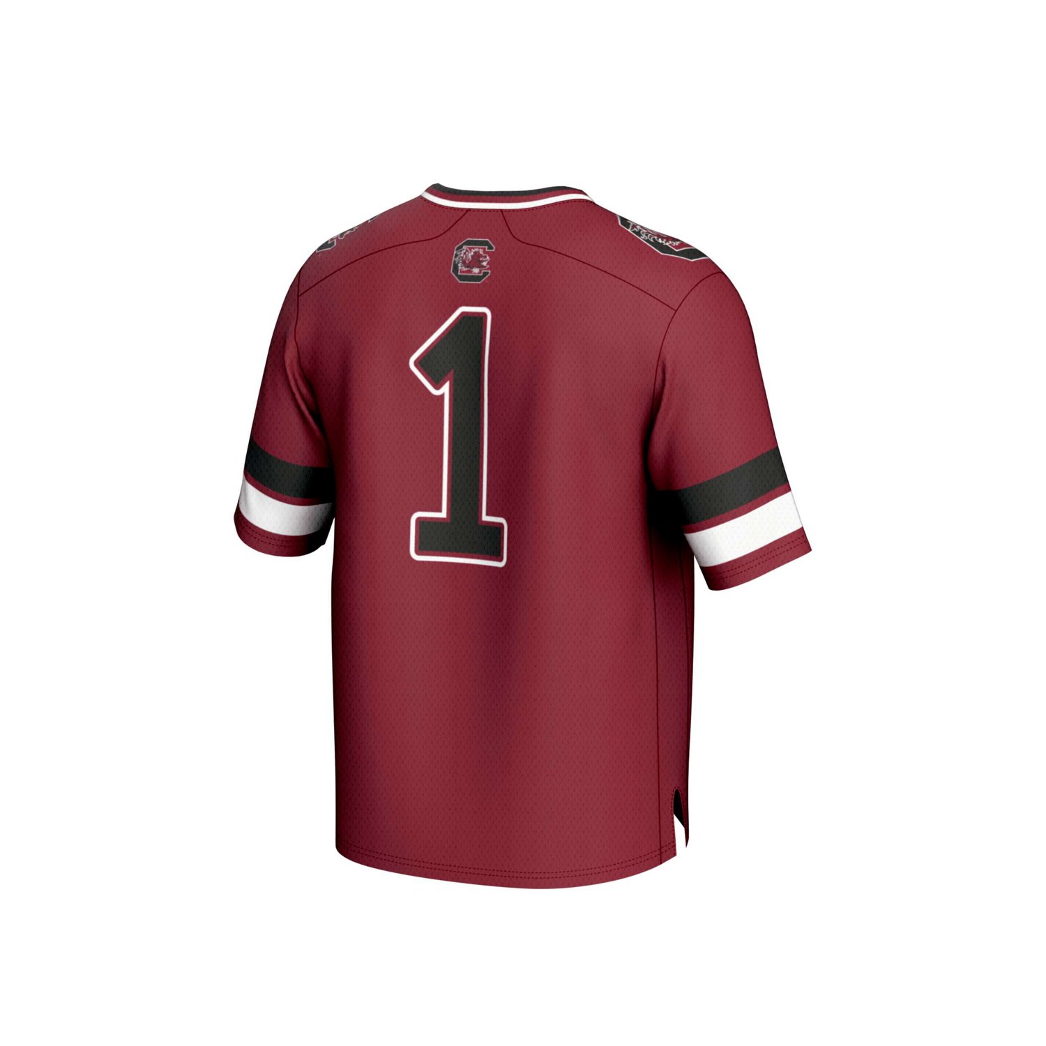 GameDay Greats 1 South Carolina Gamecocks Lightweight Collegiate Football Fashion Jersey                                         - view number 3