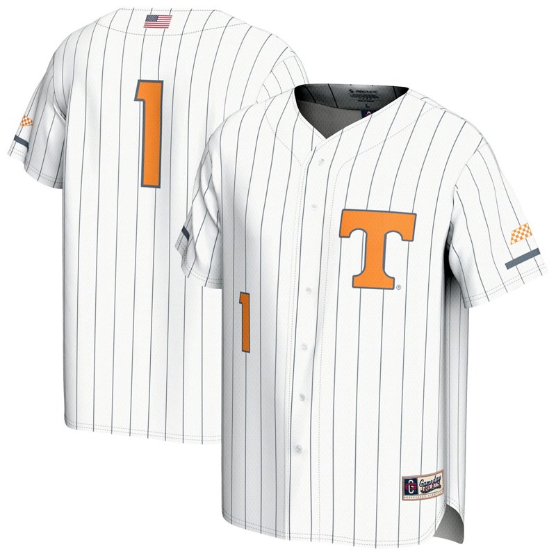 Gameday Greats 1 Tennessee Volunteers Lightweight Baseball Fashion Jersey-image