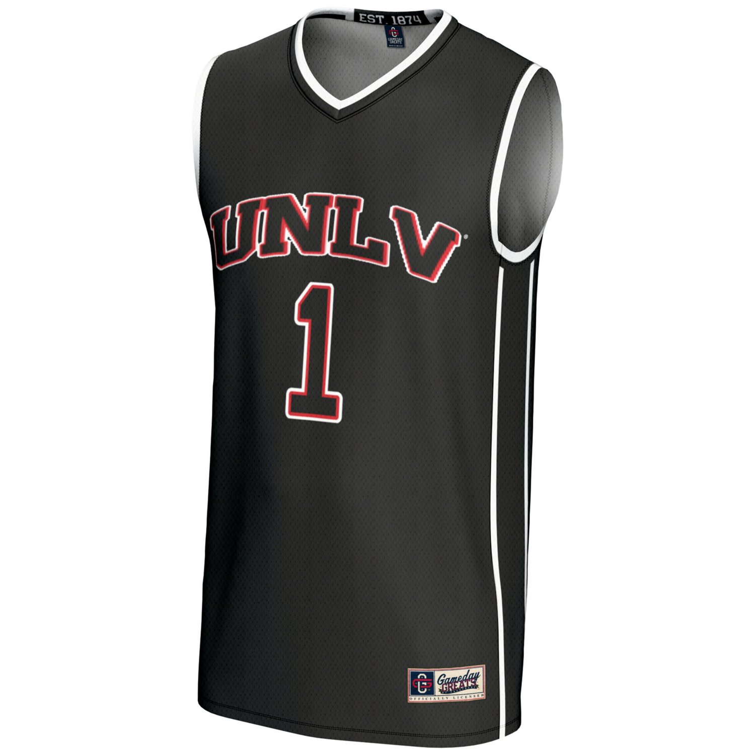 GameDay Greats 1 UNLV Rebels Lightweight Basketball Jersey - view number 2