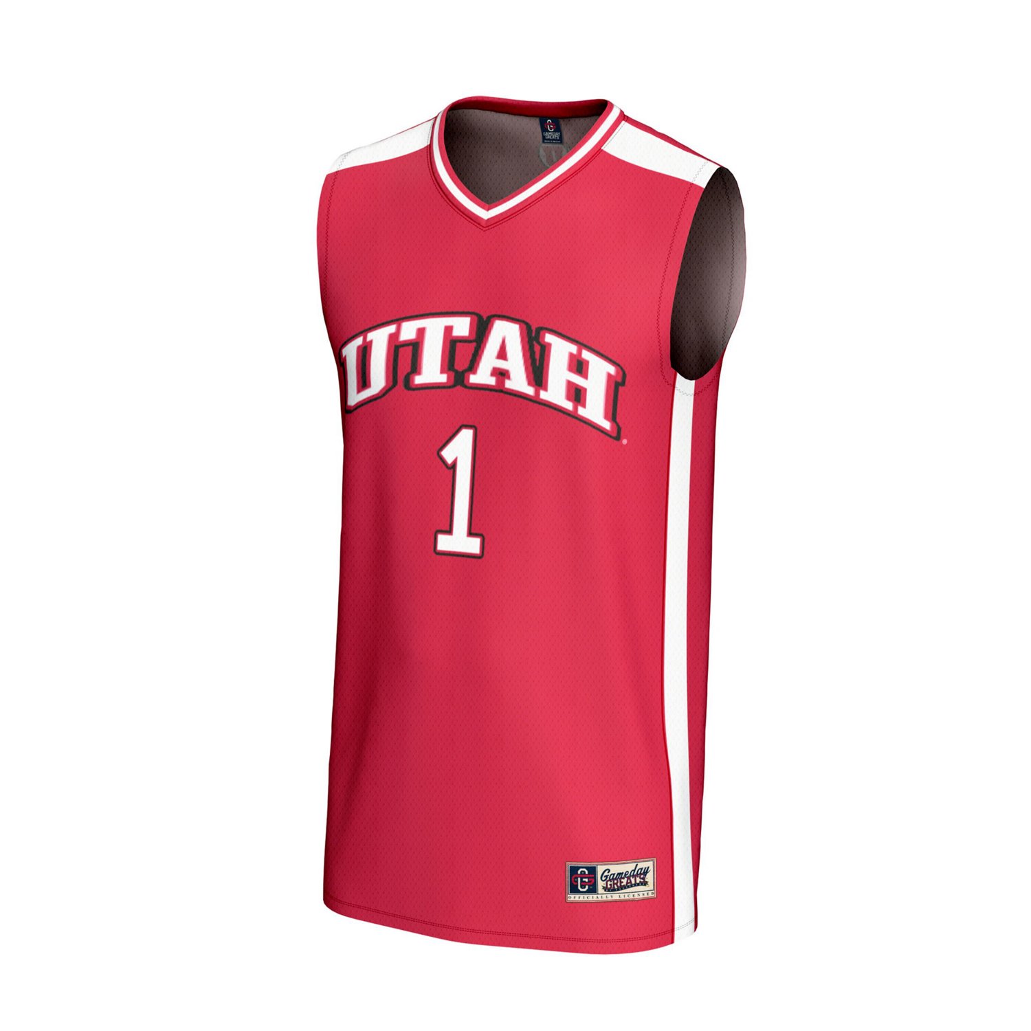 GameDay Greats 1 Utah Utes Lightweight Basketball Fashion Jersey - view number 2