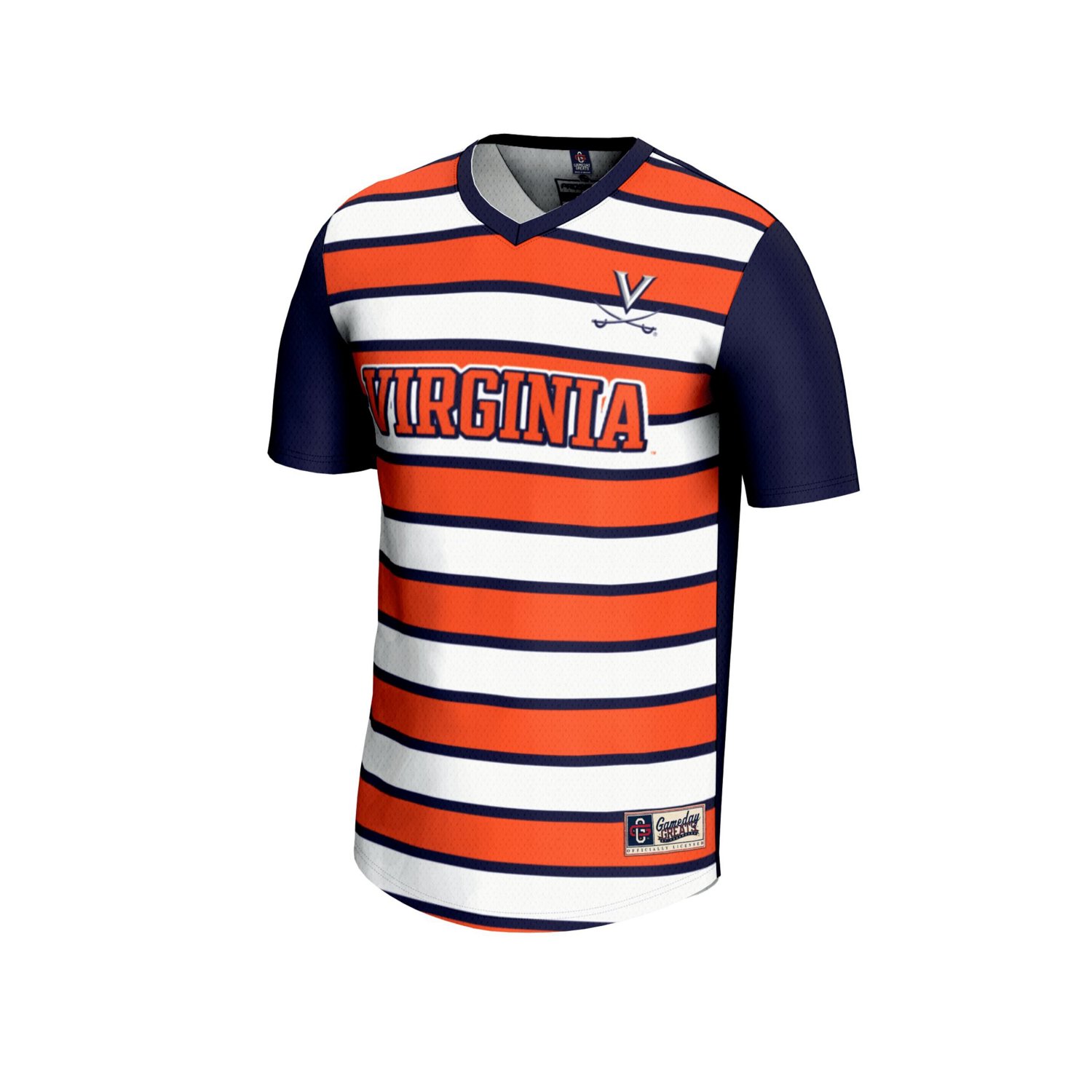 GameDay Greats 1 Virginia Cavaliers Lightweight Soccer Fashion Jersey - view number 2