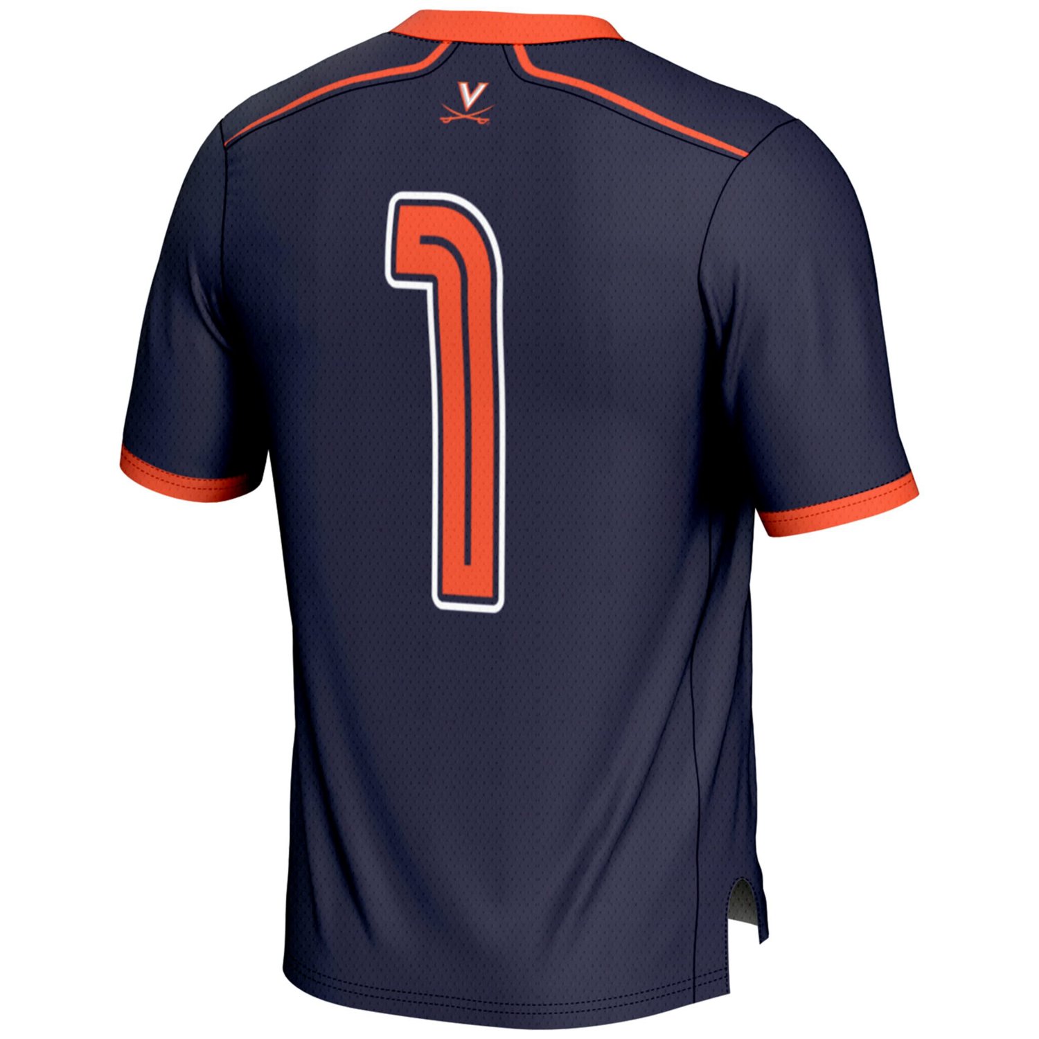 GameDay Greats 1 Virginia Cavaliers Men's Lacrosse Lightweight Fashion Jersey - view number 3