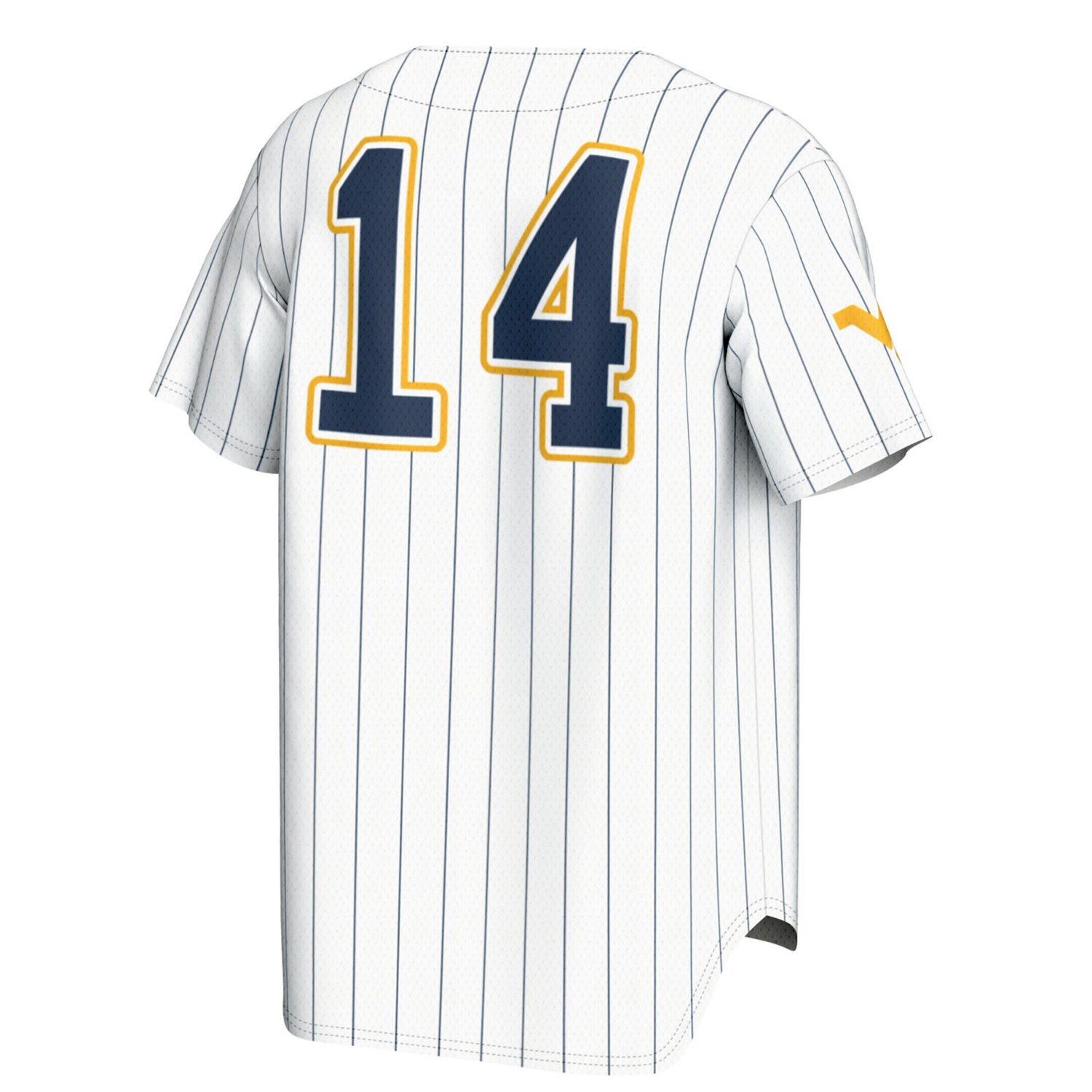 GameDay Greats 14 West Virginia Mountaineers Lightweight Baseball Fashion Jersey - view number 3