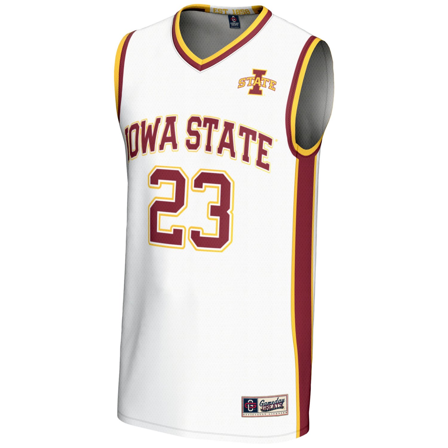 GameDay Greats 23 Iowa State Cyclones Lightweight Basketball Jersey - view number 2