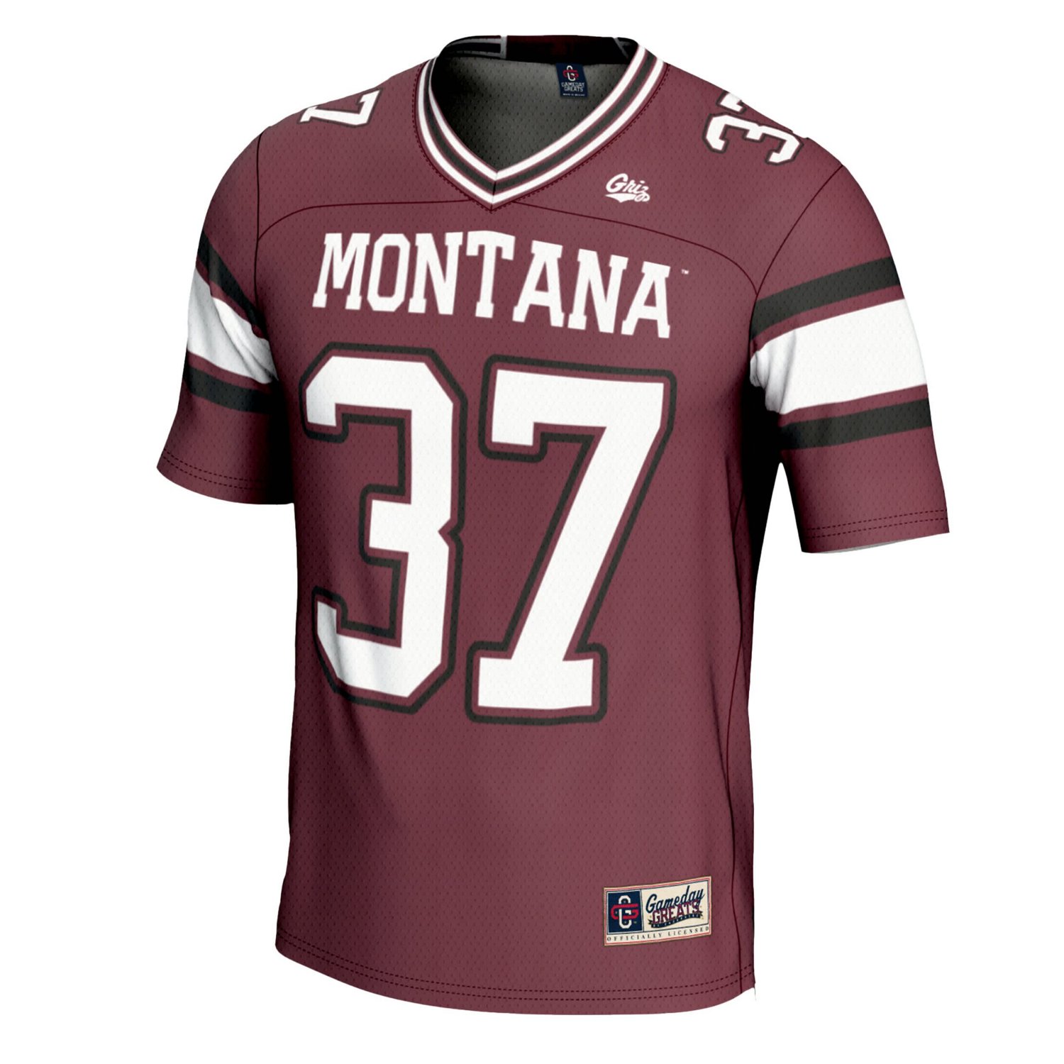 GameDay Greats 37 Montana Grizzlies Football Jersey - view number 2