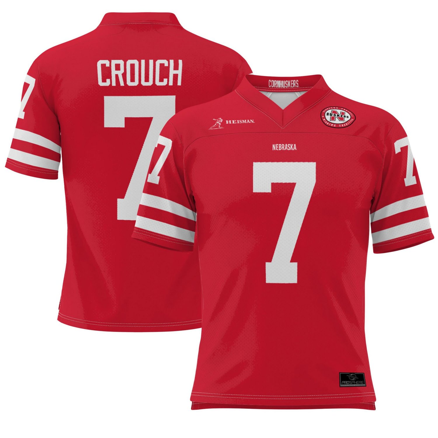 GameDay Greats Eric Crouch Nebraska Huskers Heisman Football Jersey - view number 1
