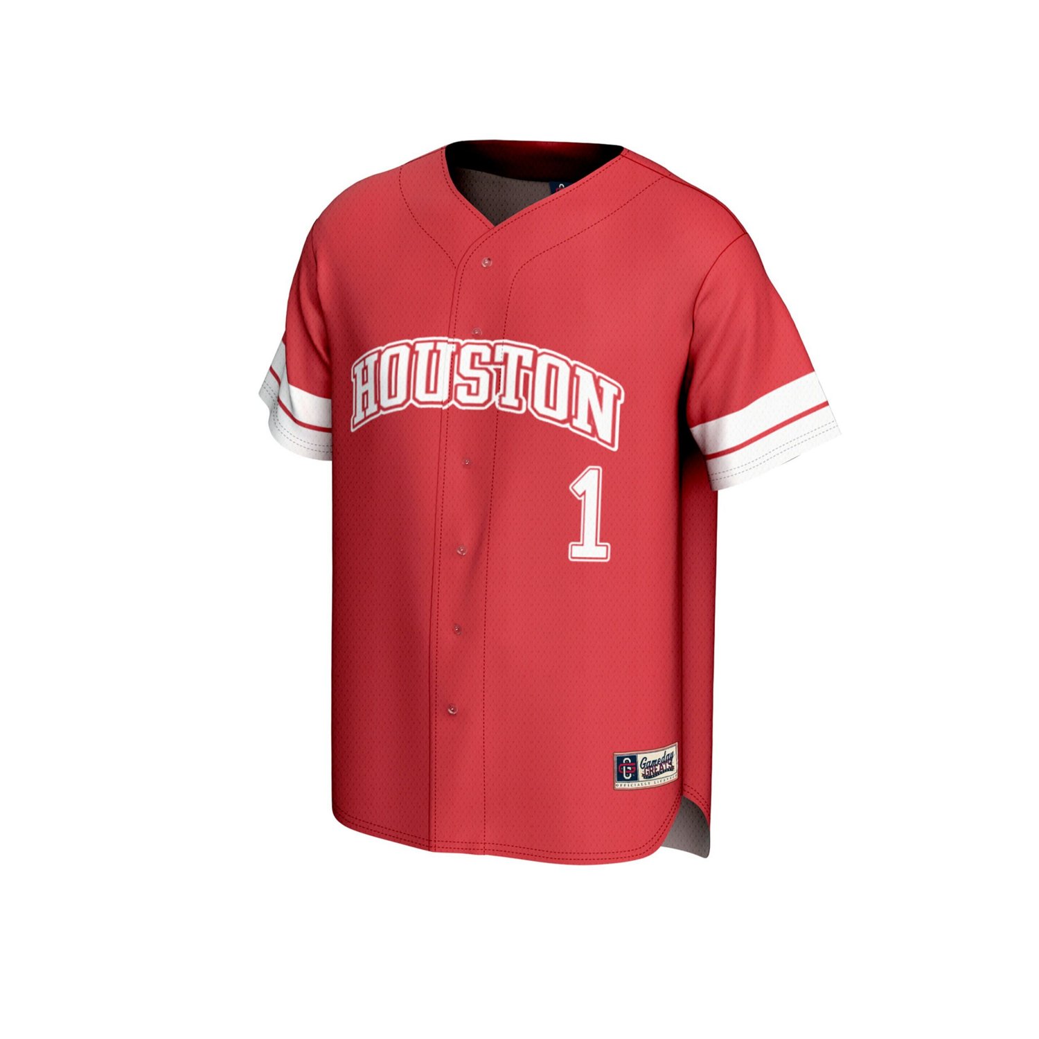GameDay Greats Houston Cougars Collegiate Baseball Fashion Jersey - view number 2