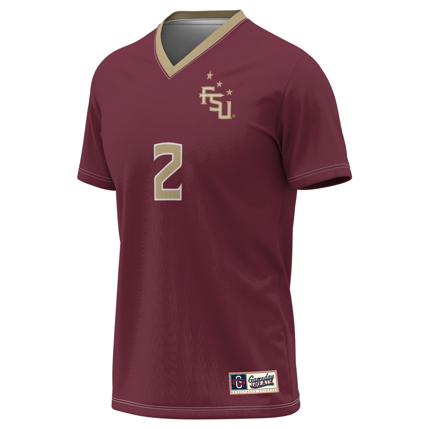 GameDay Greats Jenna Nighswonger Florida State Seminoles Women's Soccer Fashion Jersey - view number 2