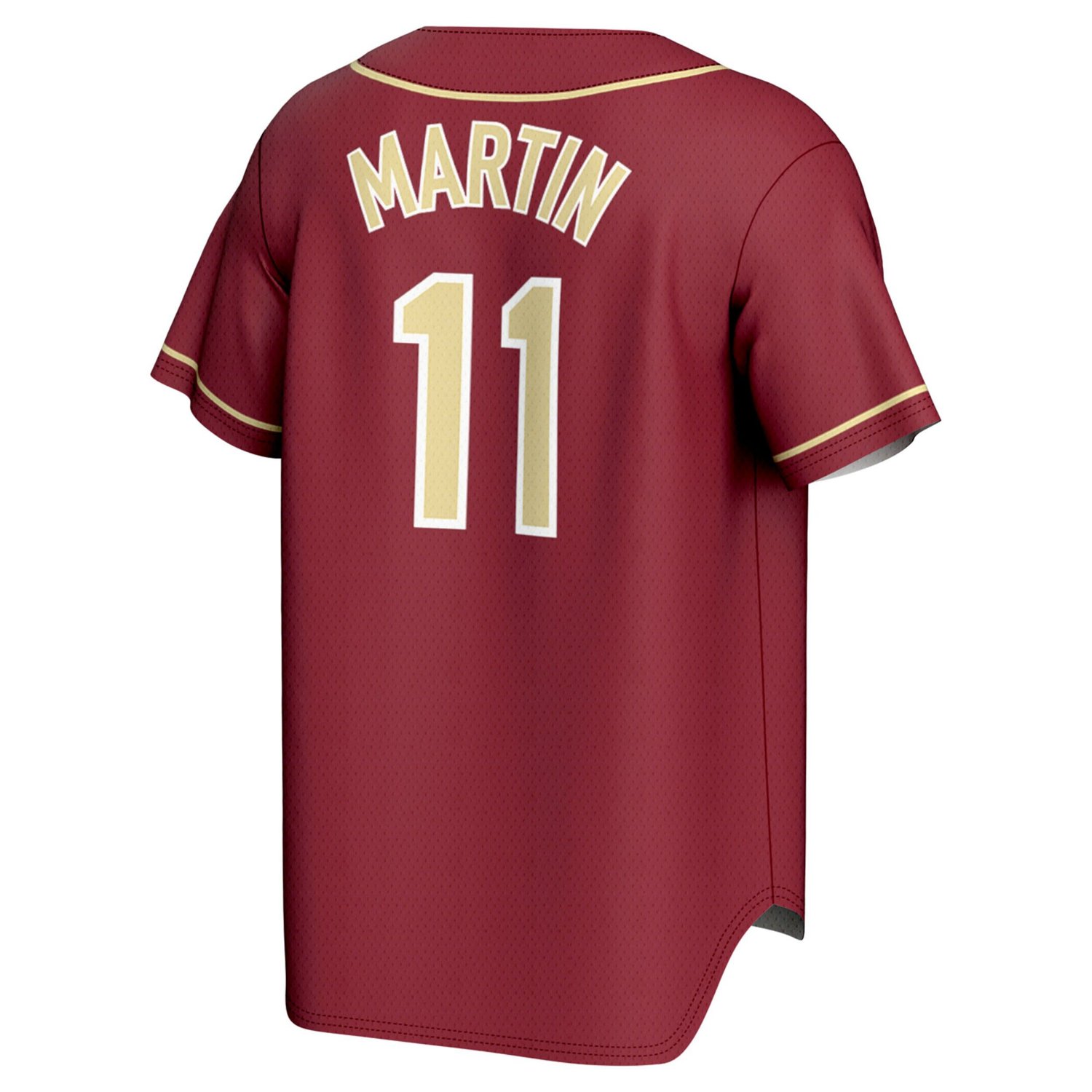 GameDay Greats Mike Martin Florida State Seminoles Lightweight Baseball Jersey - view number 3