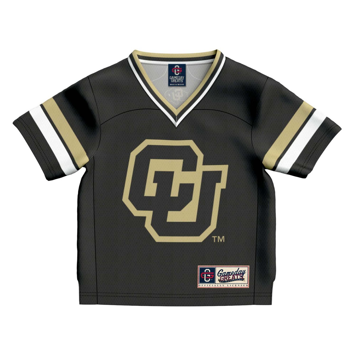 Infant GameDay Greats 1 Colorado Buffaloes Collegiate Football Fashion Jersey - view number 2