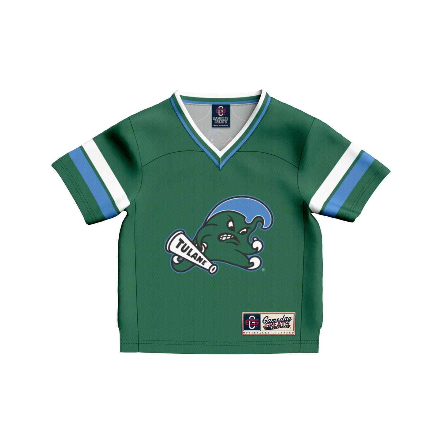Infant GameDay Greats 1 Tulane Wave Football Fashion Jersey - view number 2