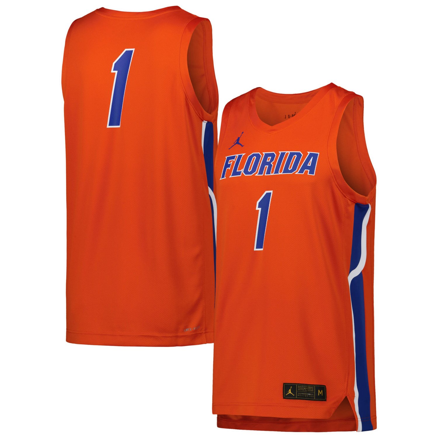 Jordan Brand 1 Florida Gators Team Replica Basketball Jersey Academy