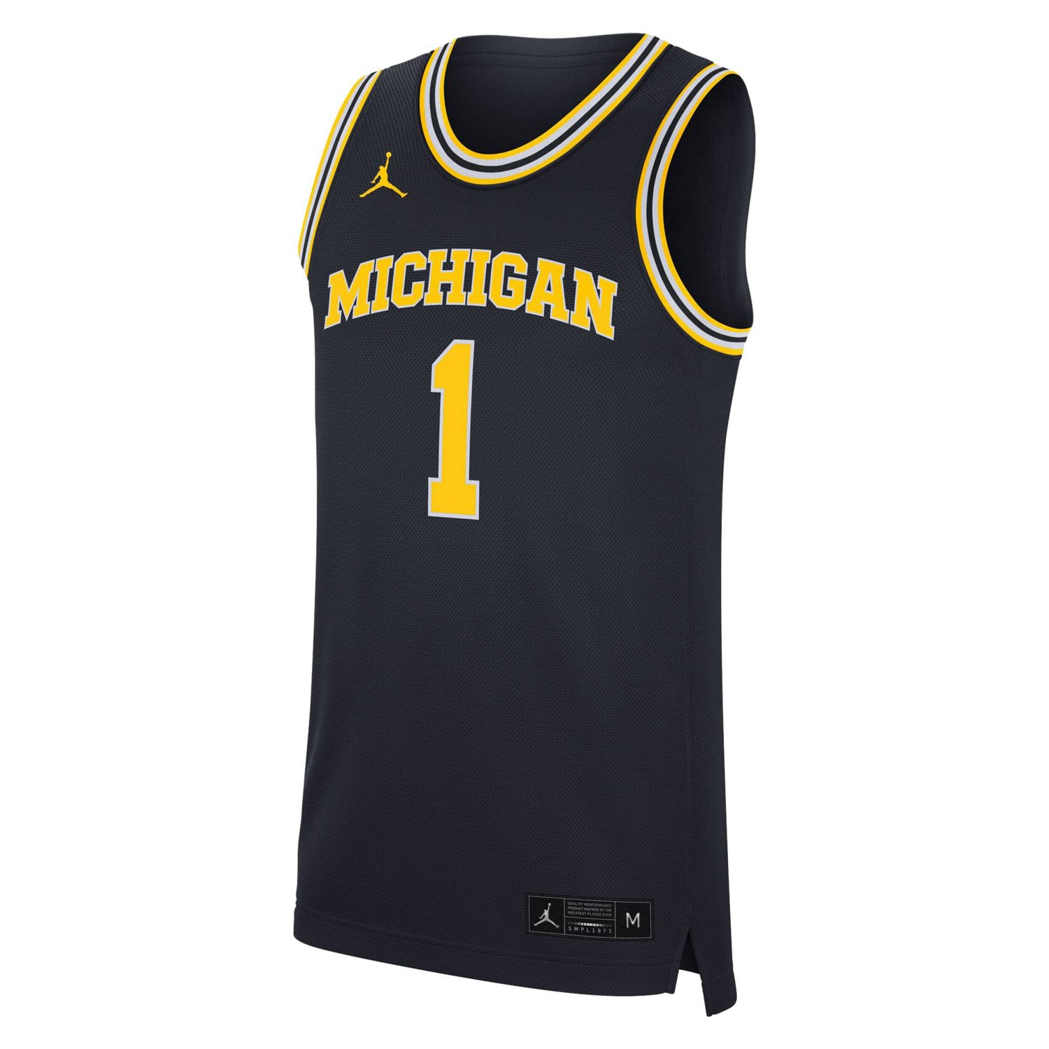 Jordan Brand 1 Michigan Wolverines Replica Jersey | Academy