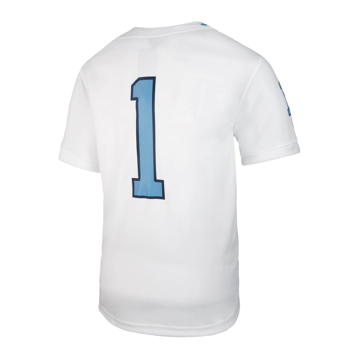 Jordan Brand 1 North Carolina Tar Heels Untouchable Replica Game Jersey - view number 3