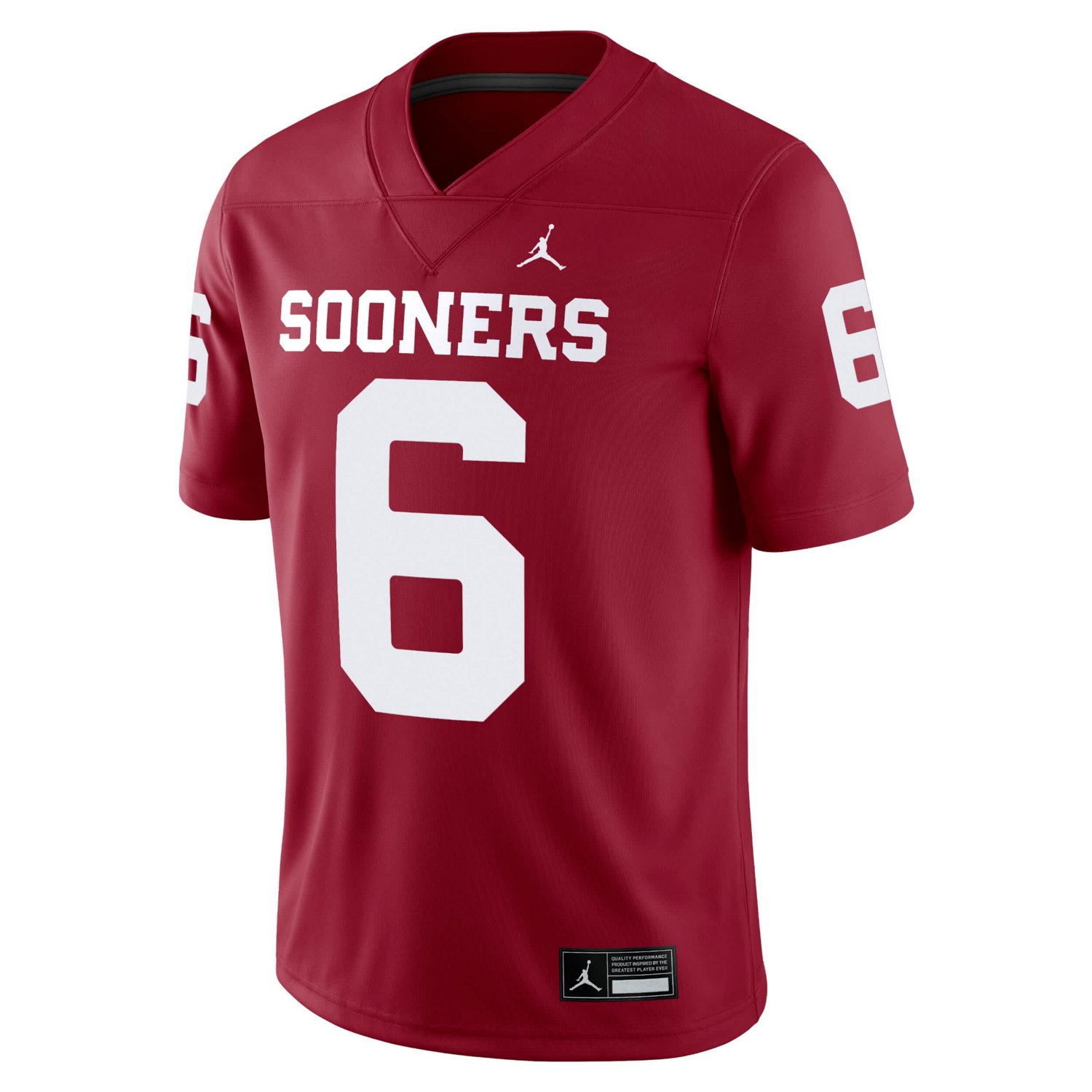 Jordan Brand Baker Mayfield Oklahoma Sooners Alumni Player Game Jersey - view number 2