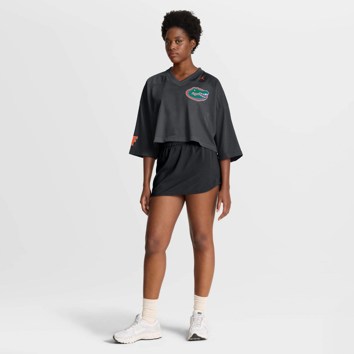 Jordan Brand Florida Gators Cropped Mesh Dri-FIT Fashion Jersey - view number 3