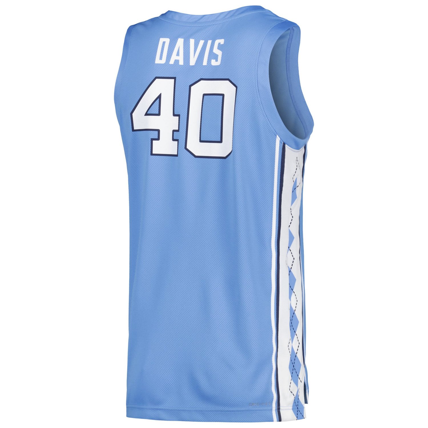 Jordan Brand Hubert Davis Carolina North Carolina Tar Heels Replica Basketball Player Jersey                                     - view number 3