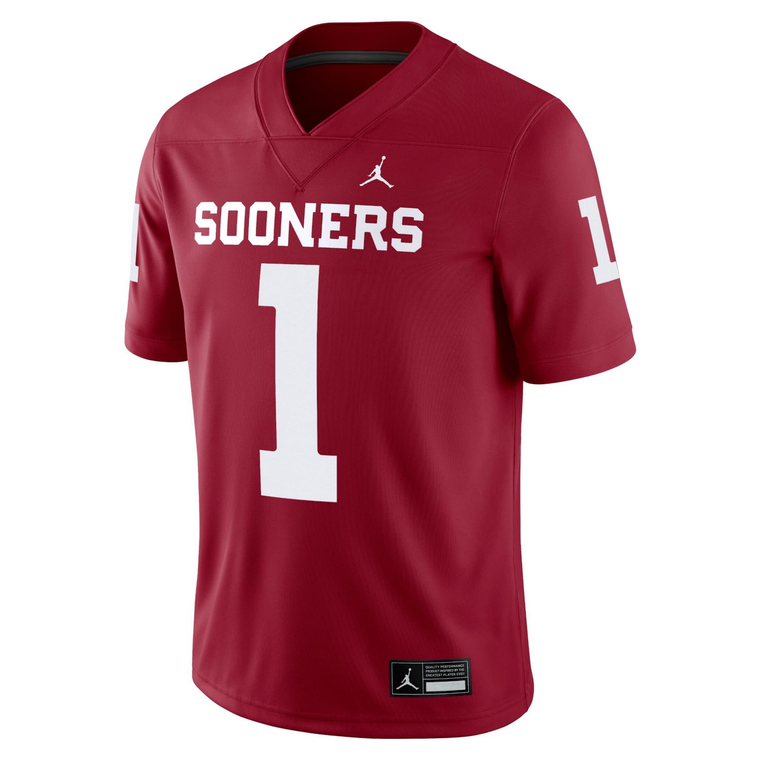 Jordan Brand Jalen Hurts Oklahoma Sooners Alumni Player Game Jersey                                                              - view number 2