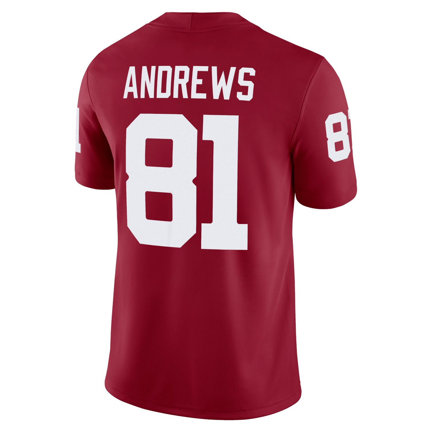 Jordan Brand Mark Andrews Oklahoma Sooners Alumni Player Game Jersey - view number 3