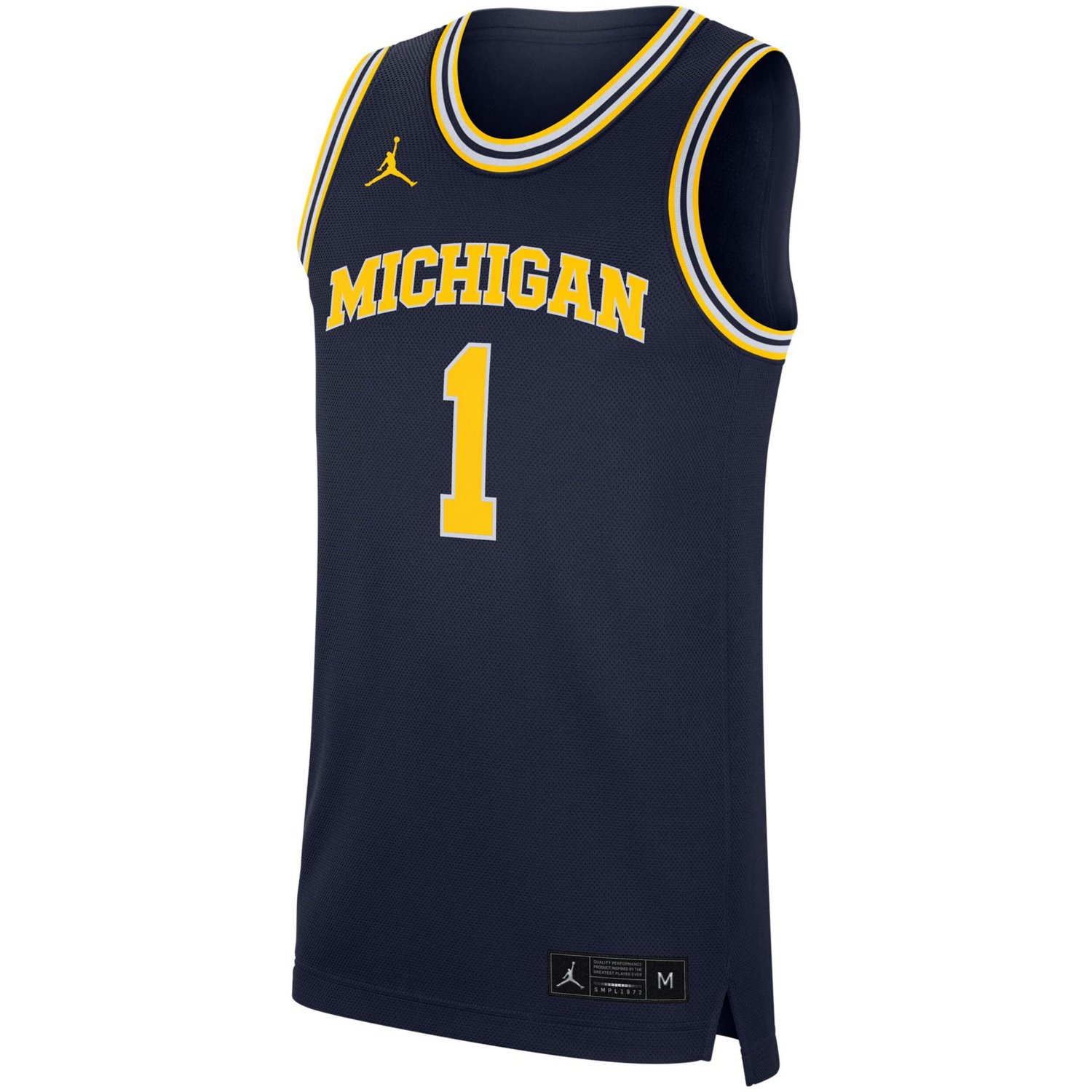 Jordan Brand Michigan Wolverines Replica Jersey                                                                                  - view number 2