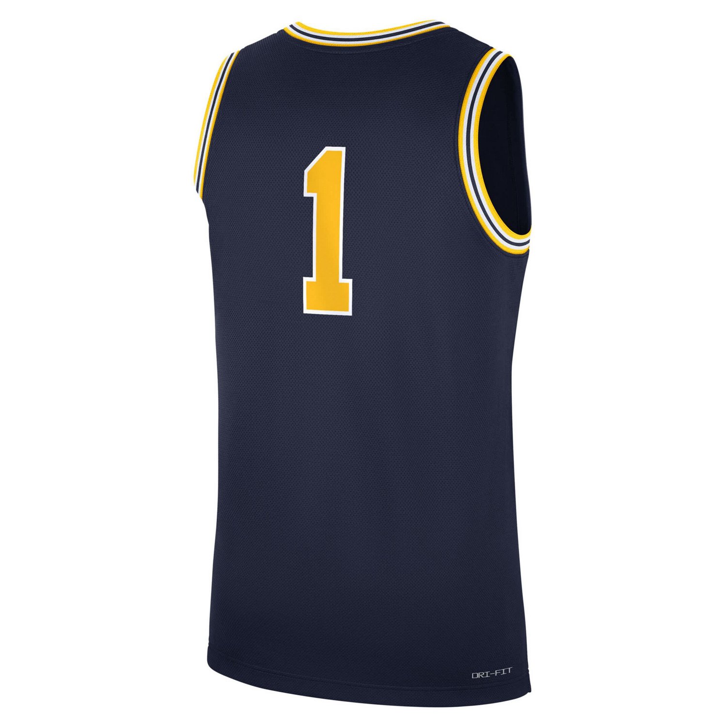 Jordan Brand Michigan Wolverines Road Replica Basketball Jersey - view number 3