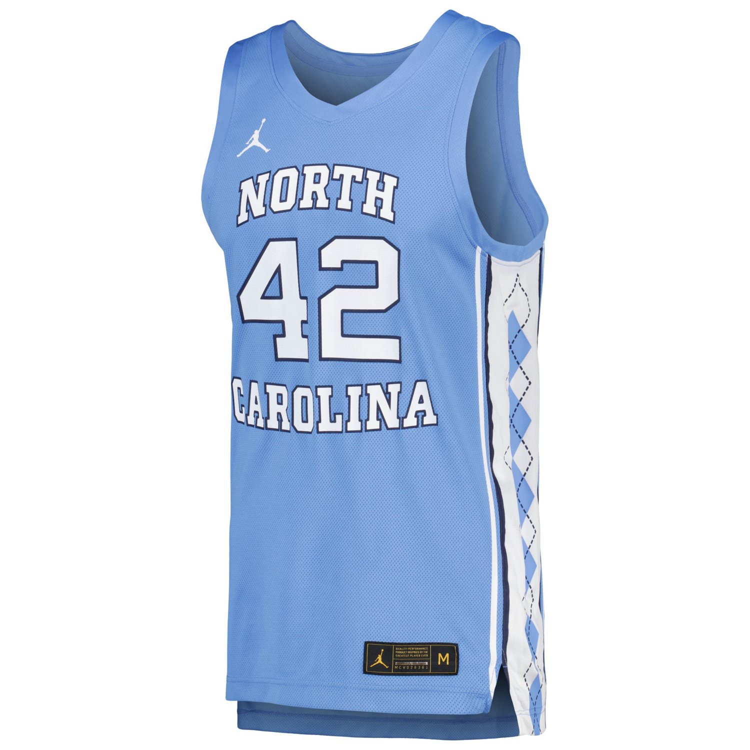 Jordan Brand Sean May Carolina North Carolina Tar Heels Replica Basketball Player Jersey                                         - view number 2