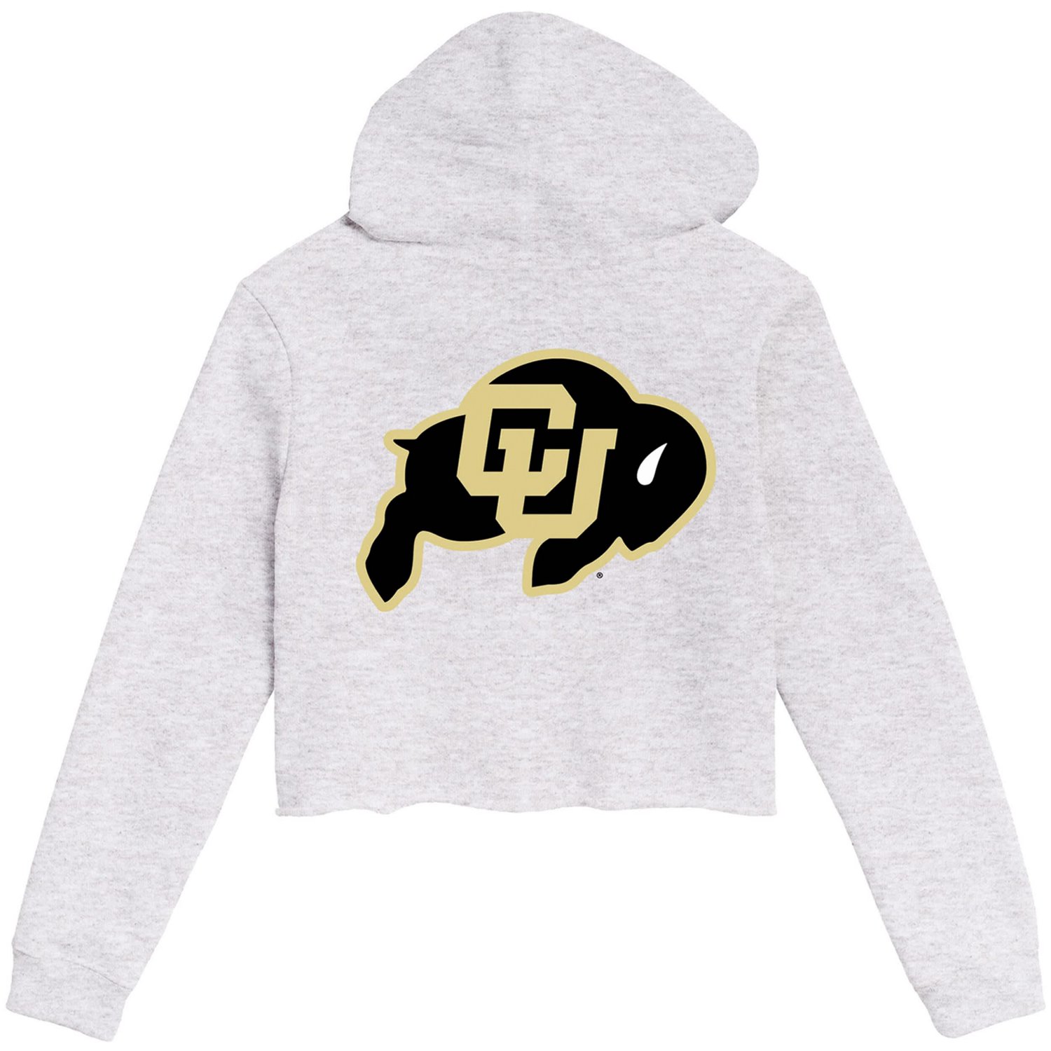 League Collegiate Wear Colorado Buffaloes 2-Hit 1636 Cropped Pullover Hoodie - view number 3