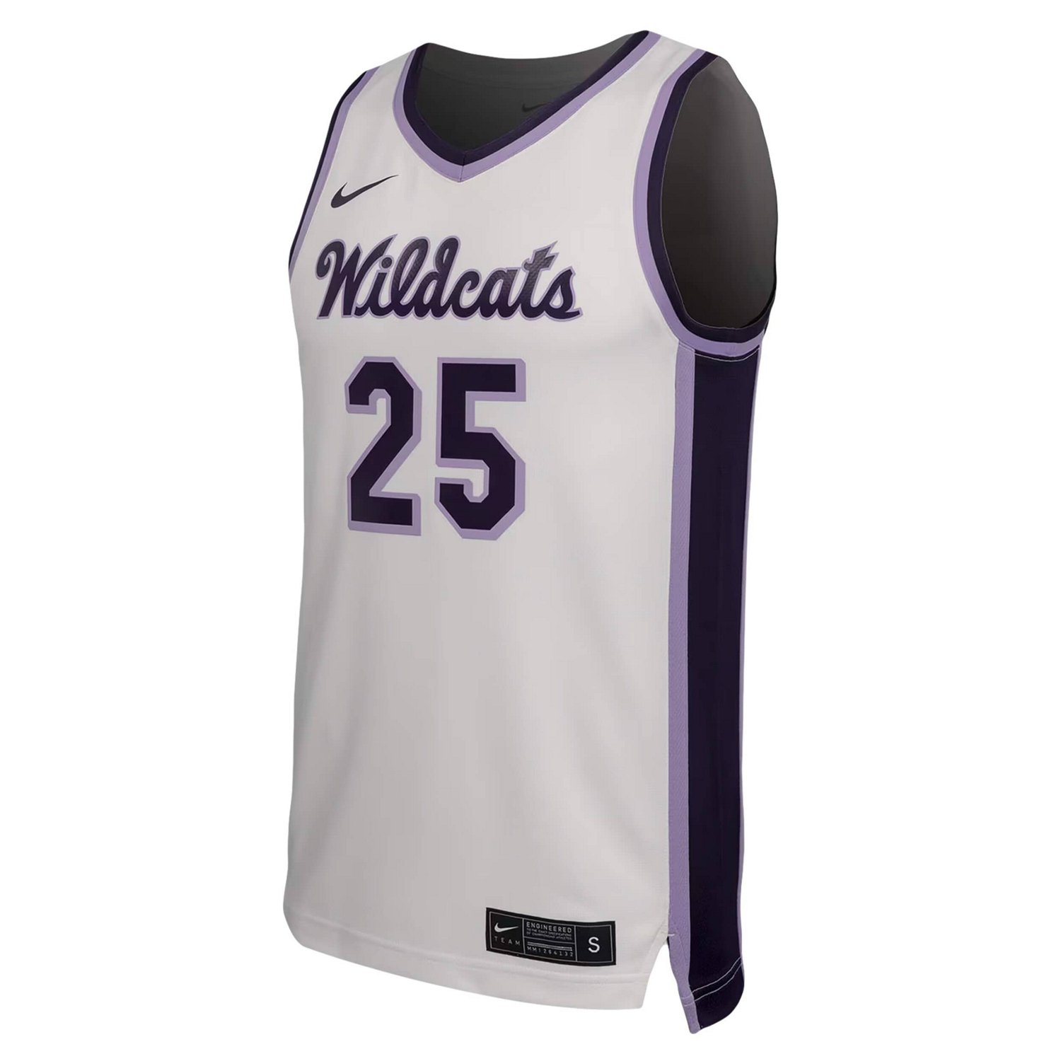 Men's Nike 25 Kansas State Wildcats Replica Basketball Jersey - view number 2