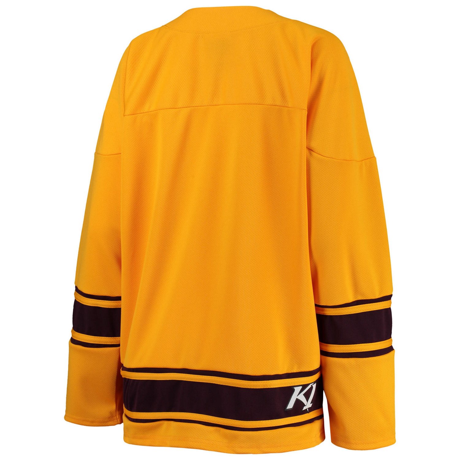 【HOCKEY】 RAGLAN CREW YELLOW Athletic Knit Hockey Jersey Style H7500 - Uniforms & Ink