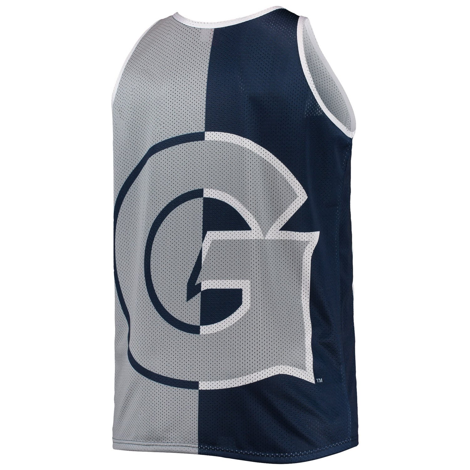 Mitchell  Ness Allen Iverson /Gray Georgetown Hoyas Sublimated Player Big Tall Tank Top