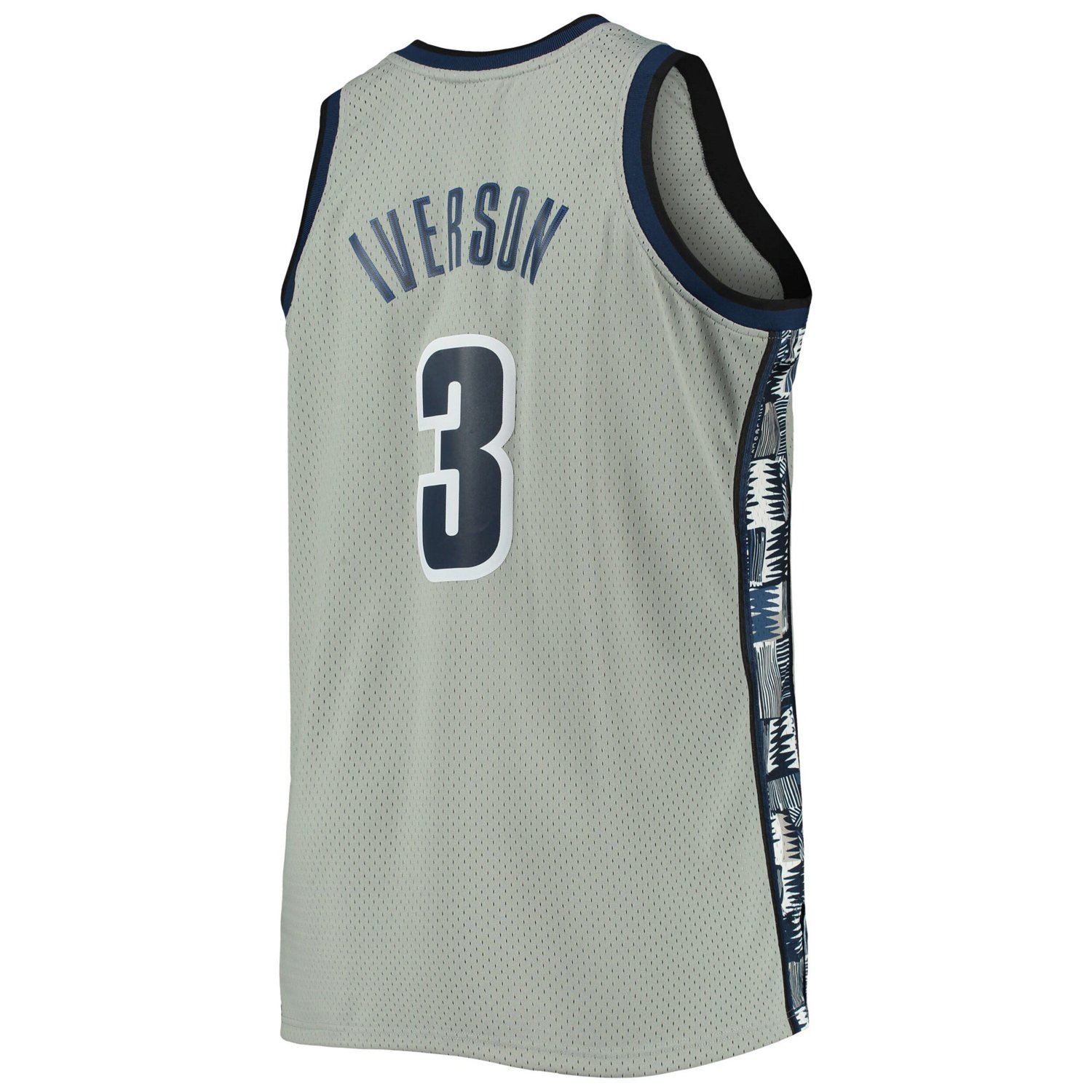 Mitchell  Ness Allen Iverson Georgetown Hoyas Big  Tall 1995/96 Replica Player Jersey                                            - view number 3