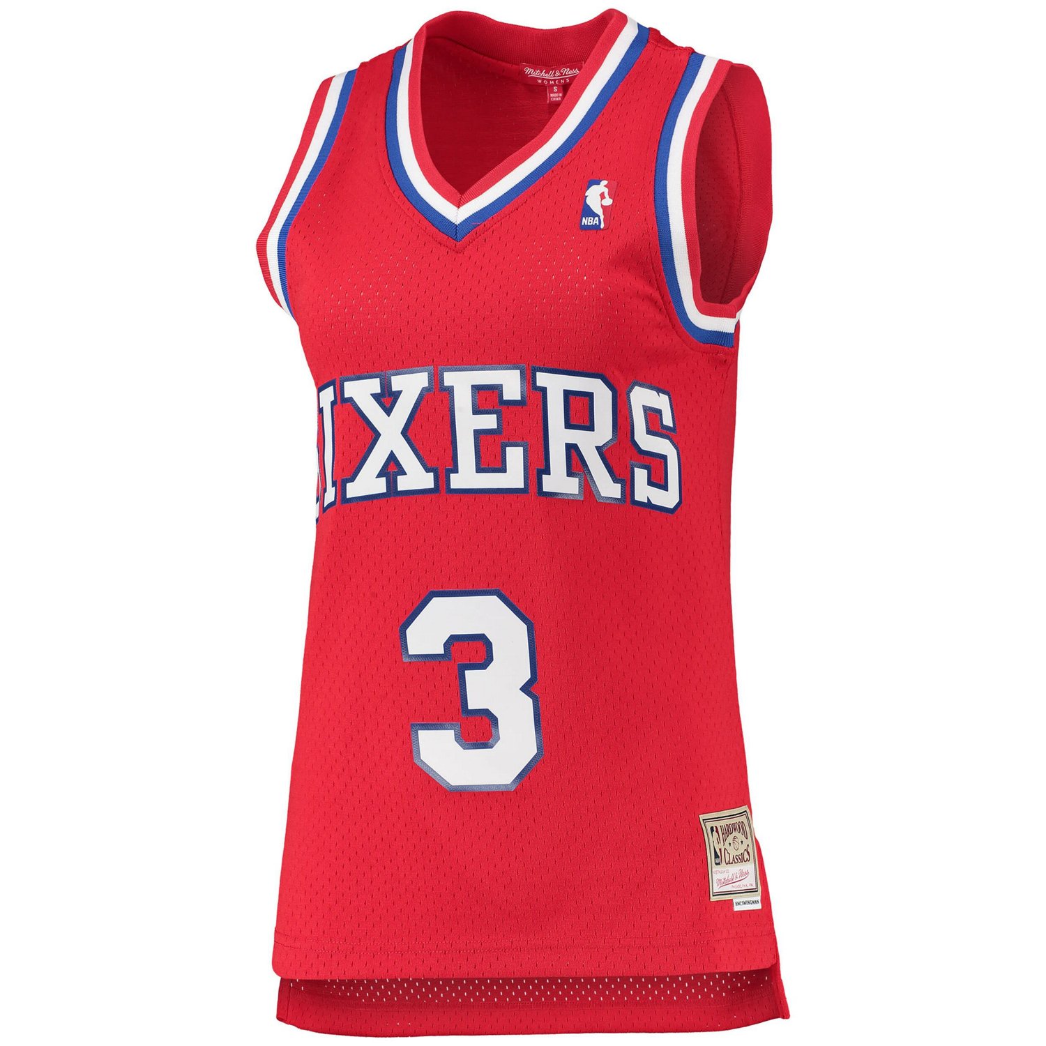 Mitchell  Ness Allen Iverson Philadelphia 76ers 2002/03 Hardwood Classics Swingman Jersey                                        - view number 2