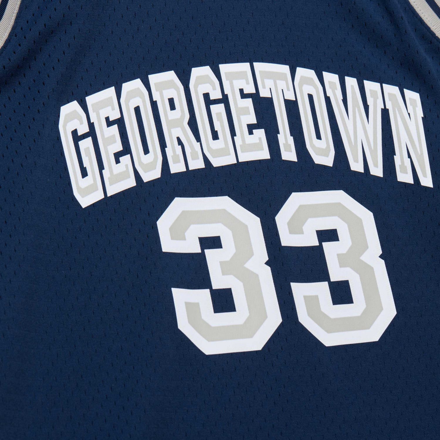 Mitchell  Ness Alonzo Mourning Georgetown Hoyas 1991/92 Swingman Player Jersey                                                   - view number 4