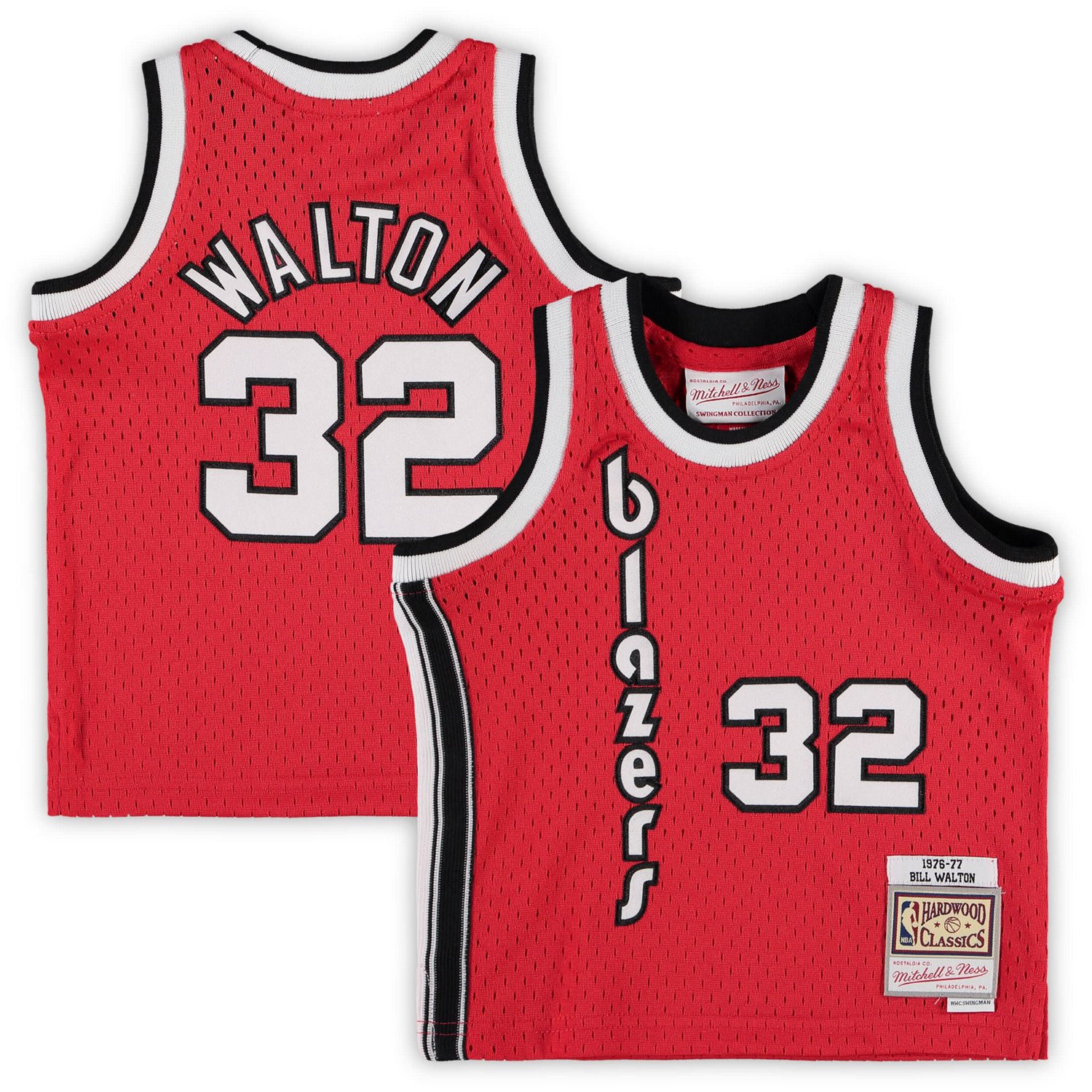Mitchell Ness Bill Walton Portland Trail Blazers 1976/77 Hardwood