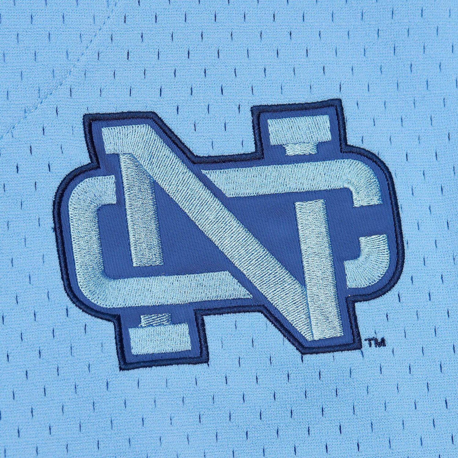 Mitchell  Ness Carolina North Carolina Tar Heels Game Time Vintage Mesh Button Front Top - view number 4