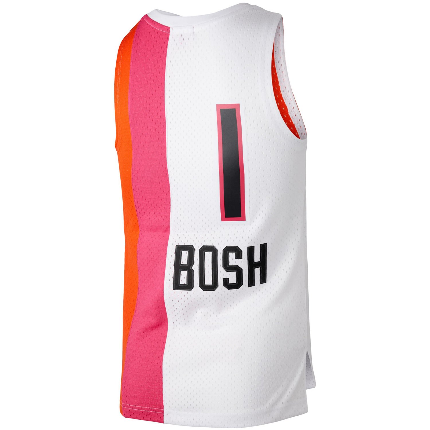Mitchell  Ness Chris Bosh Miami Heat Hardwood Classics 2011/12 Swingman Jersey                                                   - view number 3