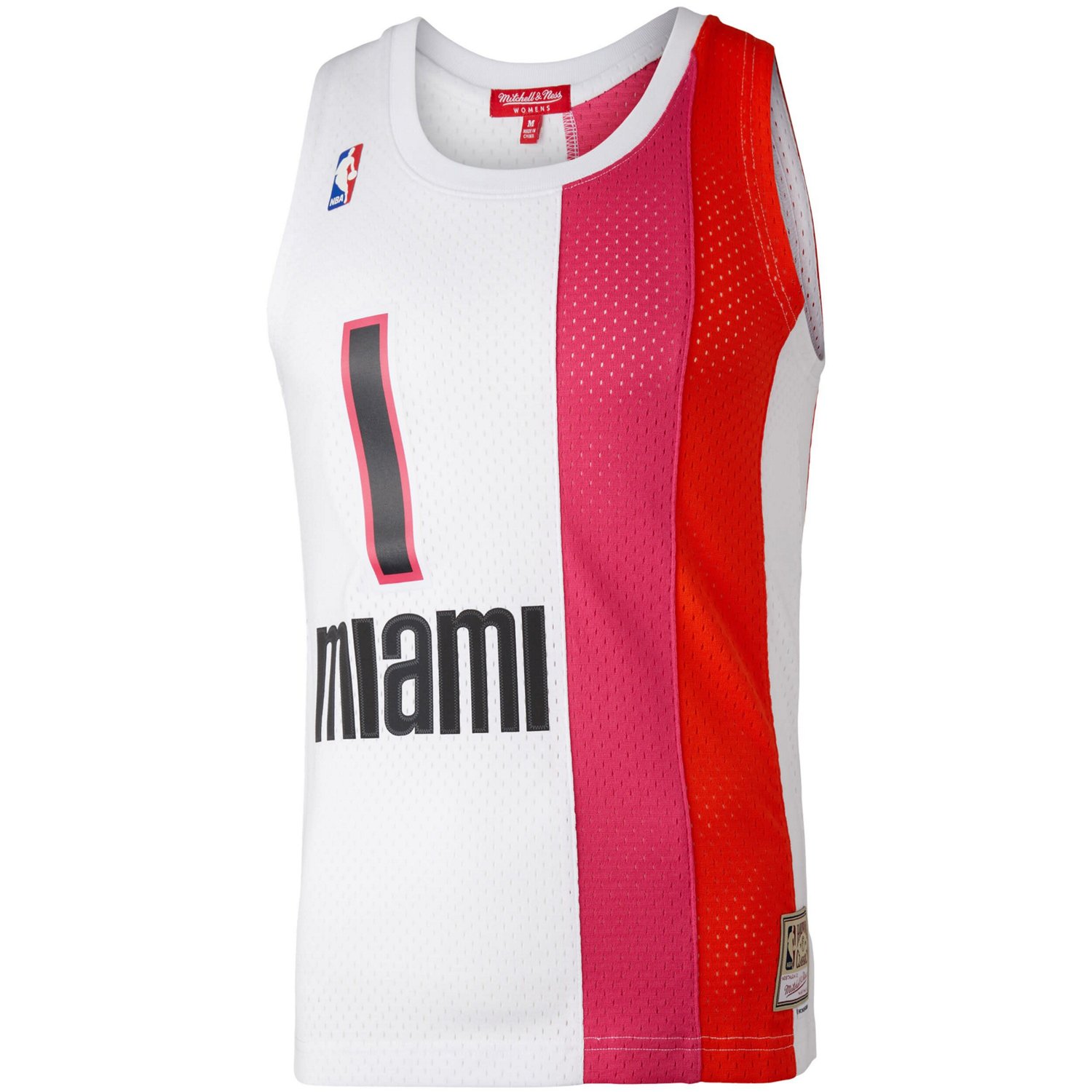 Mitchell  Ness Chris Bosh Miami Heat Hardwood Classics 2011/12 Swingman Jersey                                                   - view number 2