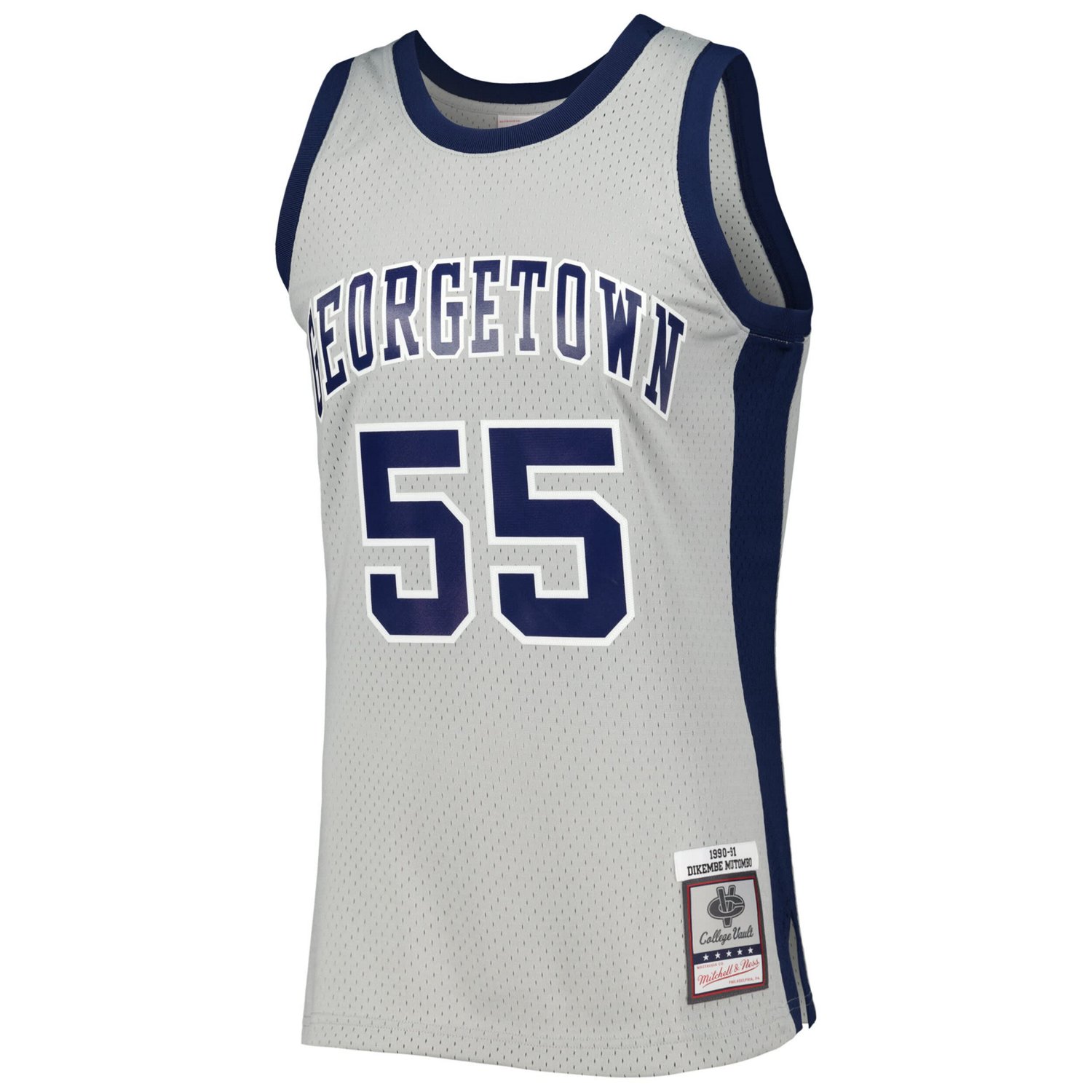 Mitchell  Ness Dikembe Mutombo Georgetown Hoyas 1990/91 Swingman Jersey                                                          - view number 2