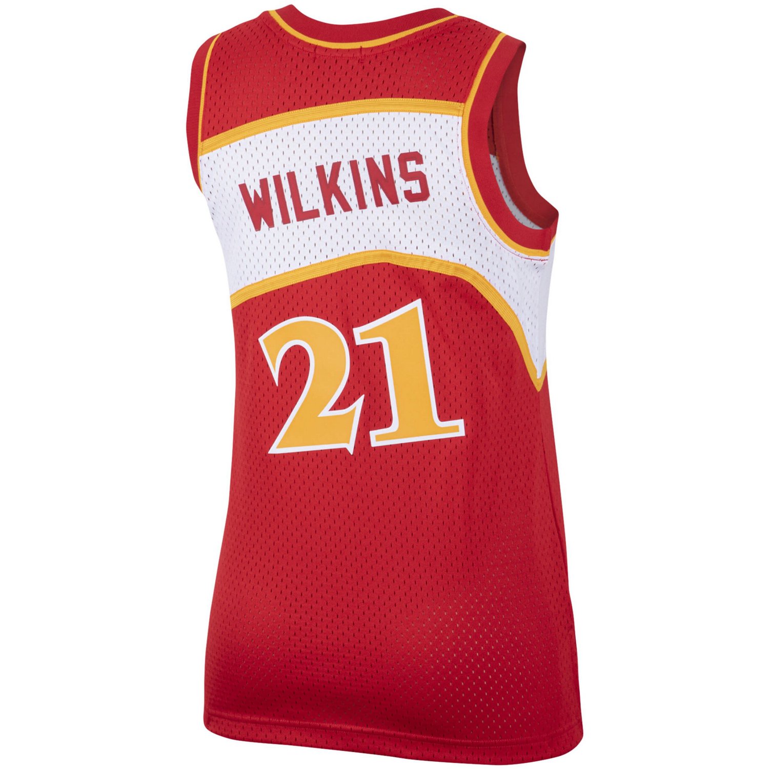 Mitchell  Ness Dominique Wilkins Atlanta Hawks Hardwood Classics Swingman Jersey                                                 - view number 3