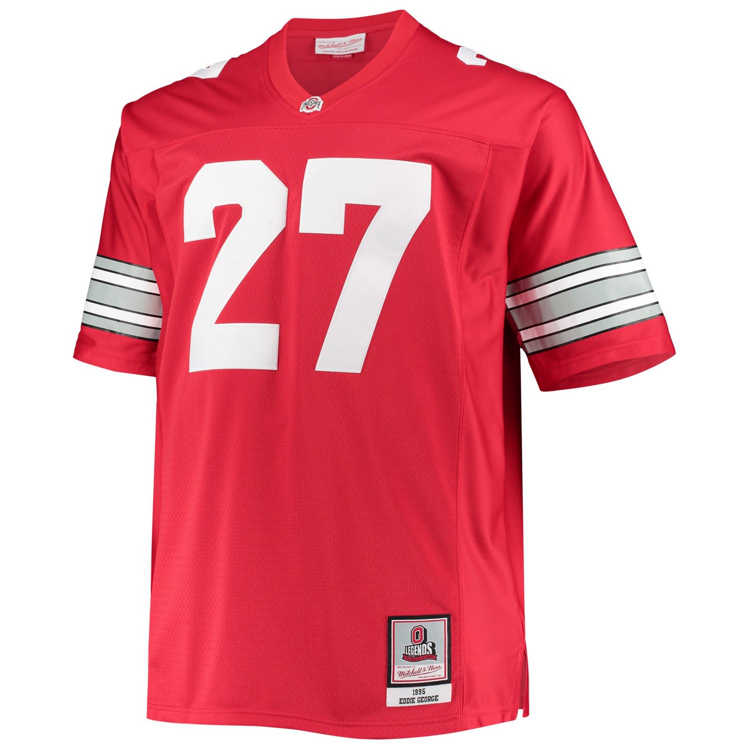 Mitchell  Ness Eddie George Ohio State Buckeyes Big  Tall Legacy Alumni Jersey
