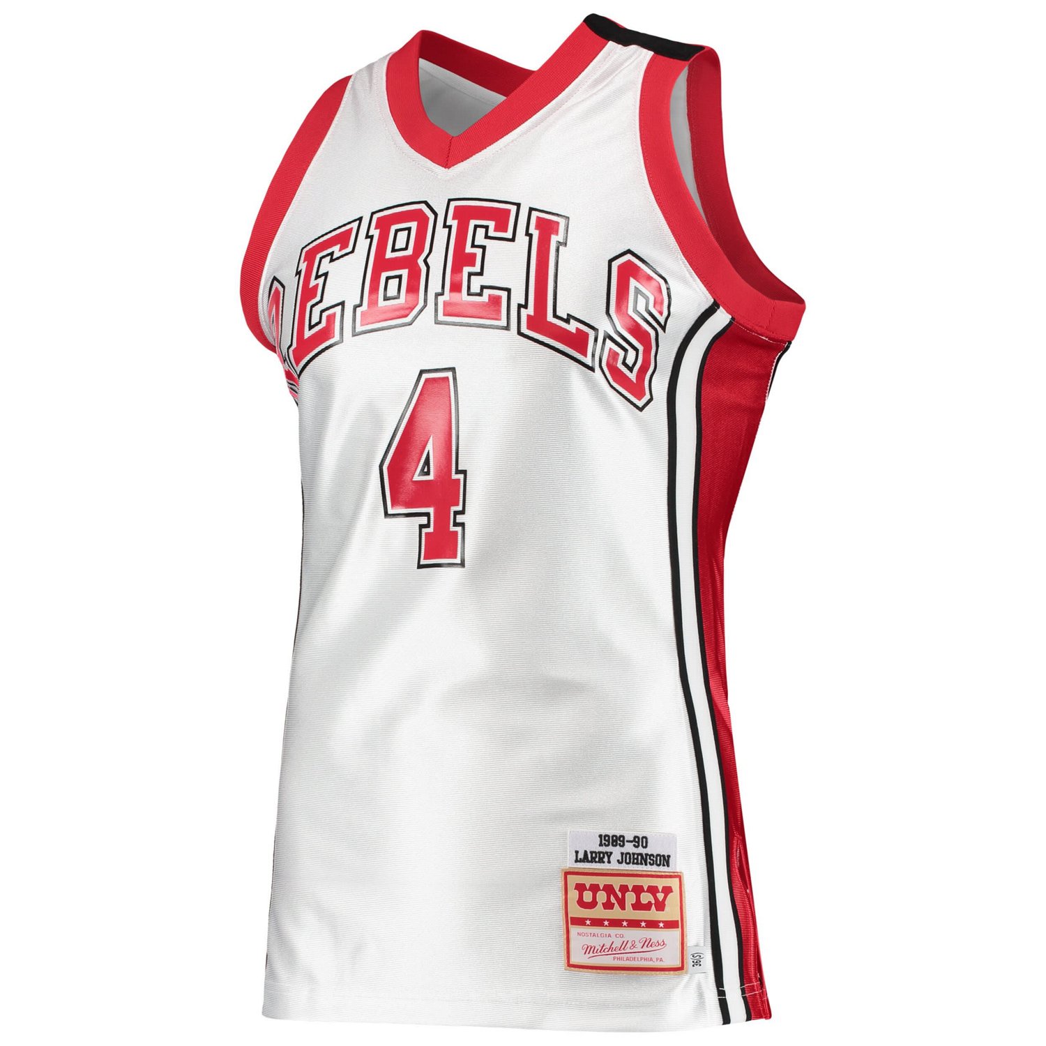 Mitchell  Ness Larry Johnson UNLV Rebels 1989/90 Authentic Throwback Jersey                                                      - view number 2