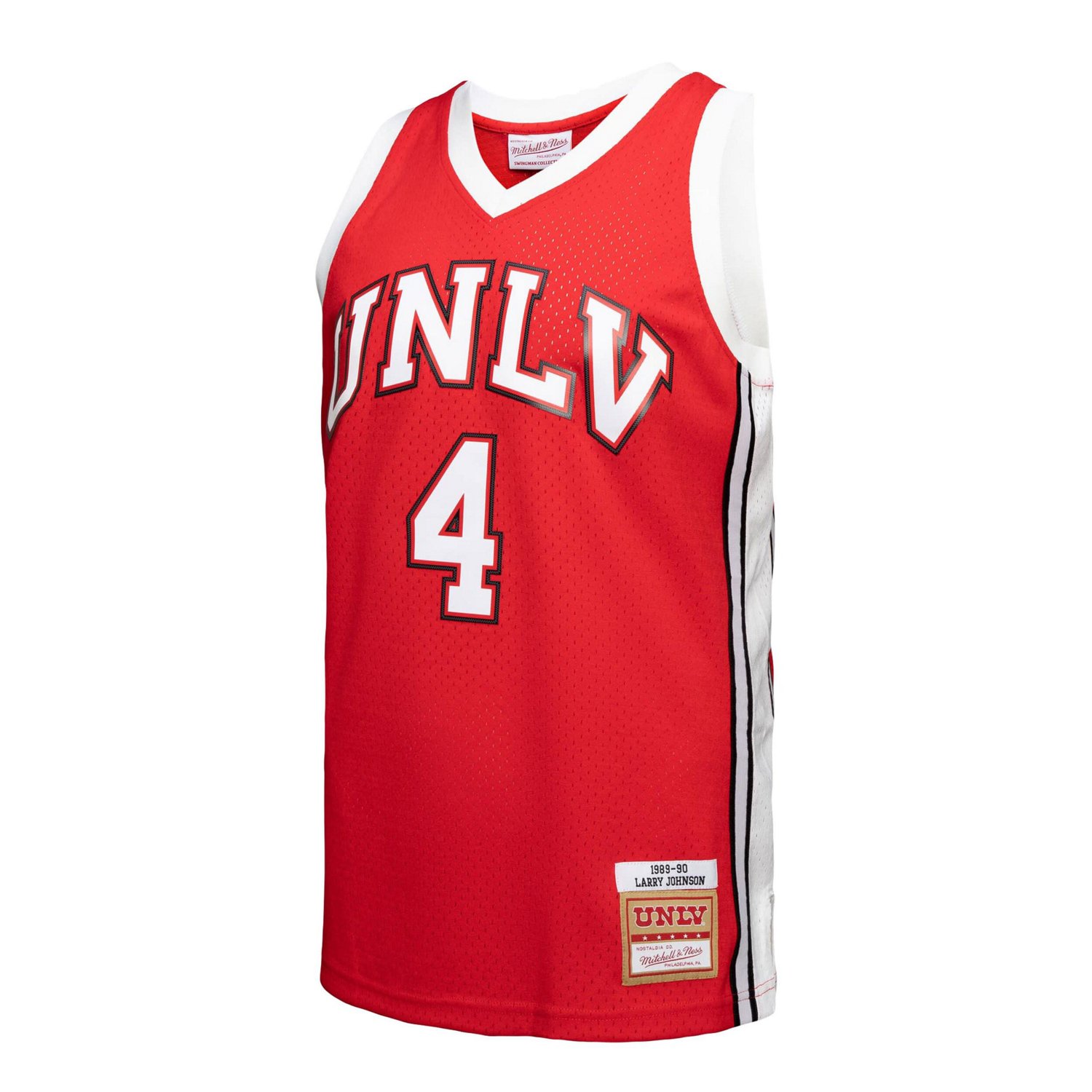 Mitchell  Ness Larry Johnson UNLV Rebels 1989/90 Player Swingman Jersey                                                          - view number 2