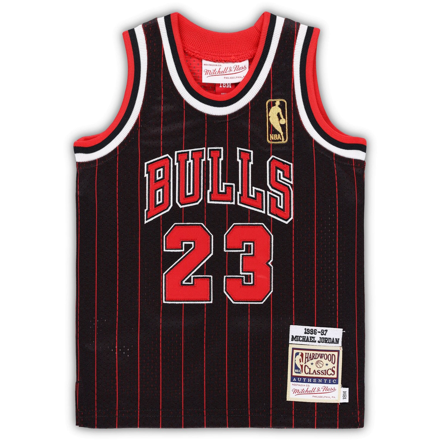 Mitchell  Ness Michael Jordan Chicago Bulls 1996/97 Hardwood Classics Authentic Jersey                                           - view number 2