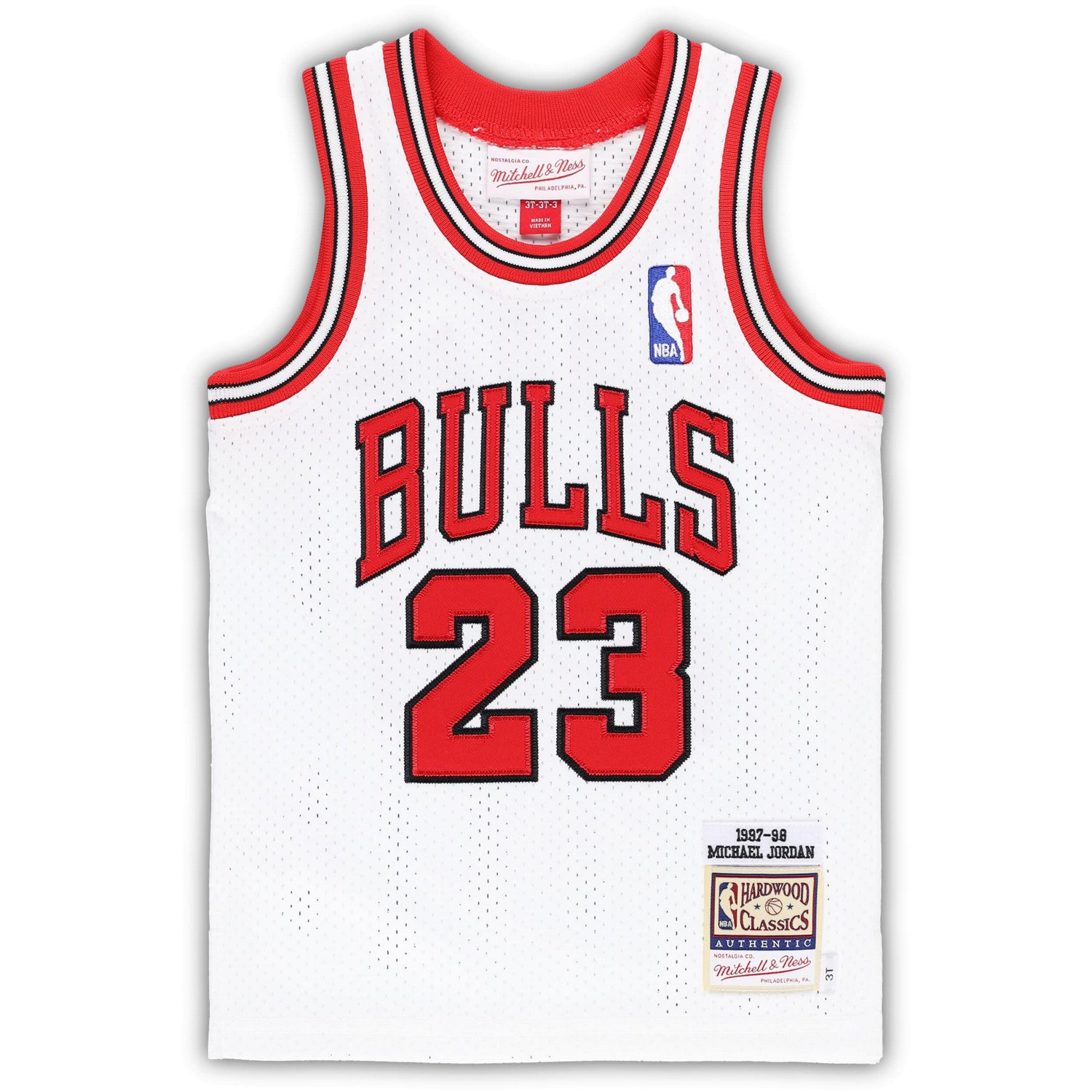 Mitchell  Ness Michael Jordan Chicago Bulls 1997/98 Hardwood Classics Authentic Jersey                                           - view number 2