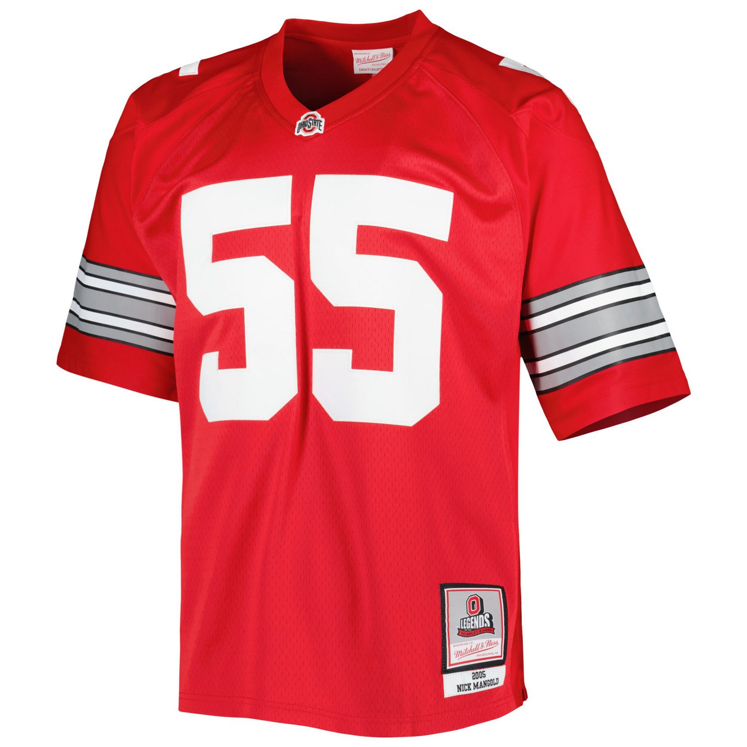 Mitchell  Ness Nick Mangold Ohio State Buckeyes Authentic Jersey - view number 2