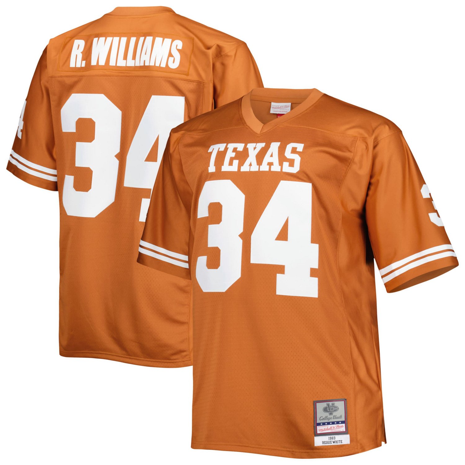Mitchell  Ness Ricky Williams Texas Texas Longhorns Big  Tall Throwback Jersey                                                   - view number 1 selected