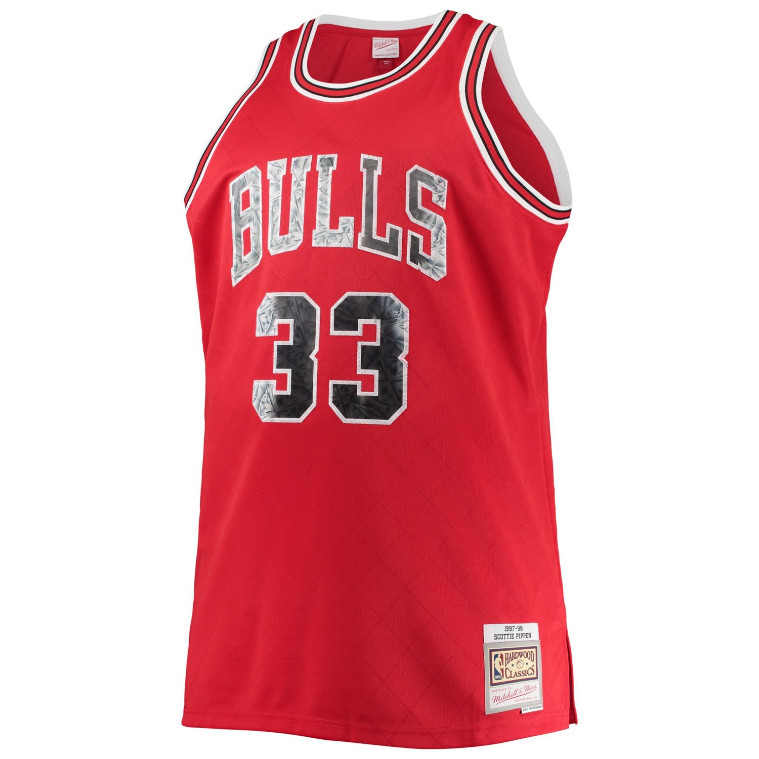 Mitchell  Ness Scottie Pippen Chicago Bulls Big  Tall 1997/98 NBA 75th Anniversary Diamond Swingman Jersey                       - view number 2
