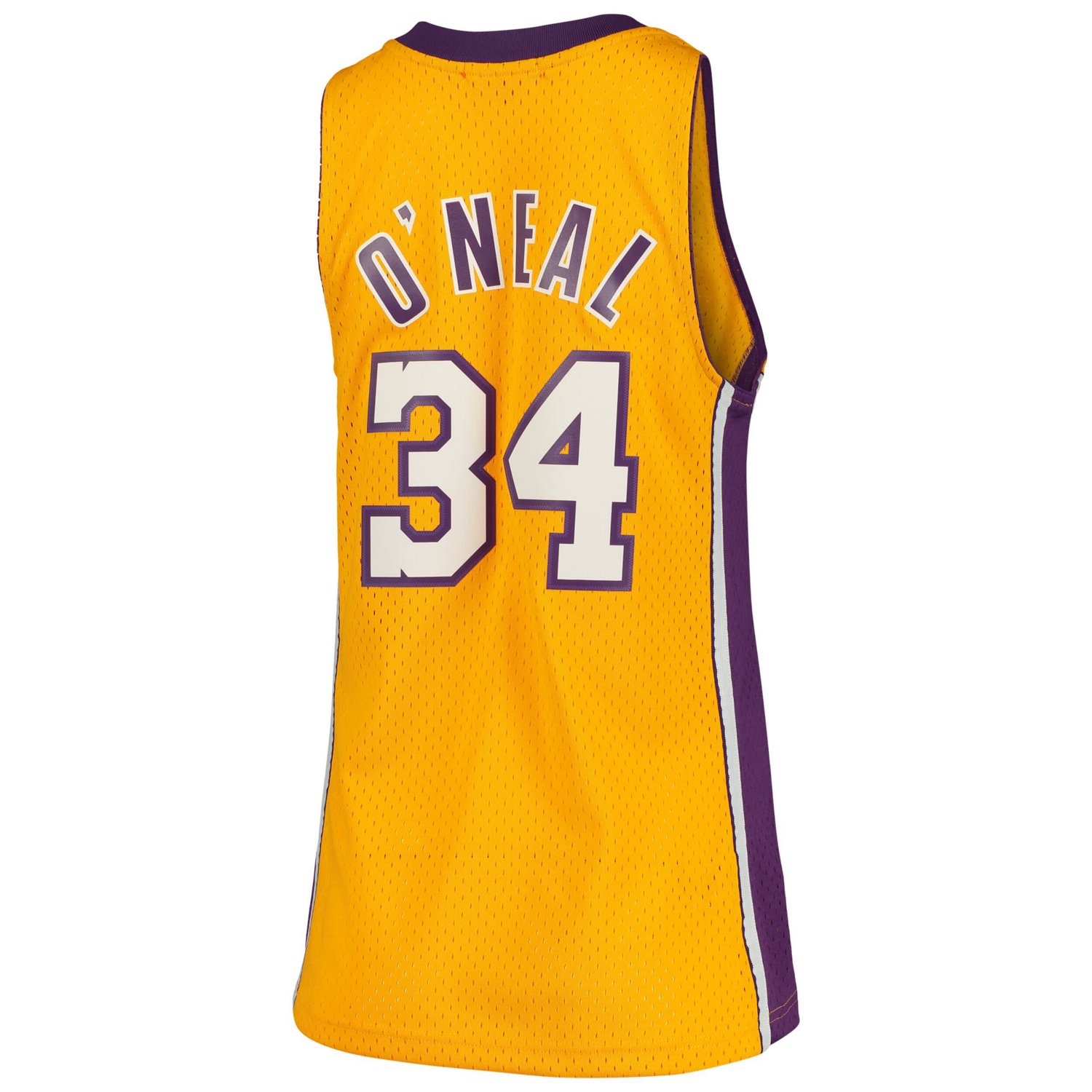 Mitchell  Ness Shaquille O'Neal Los Angeles Lakers 1999/00 Hardwood Classics Swingman Jersey                                     - view number 3
