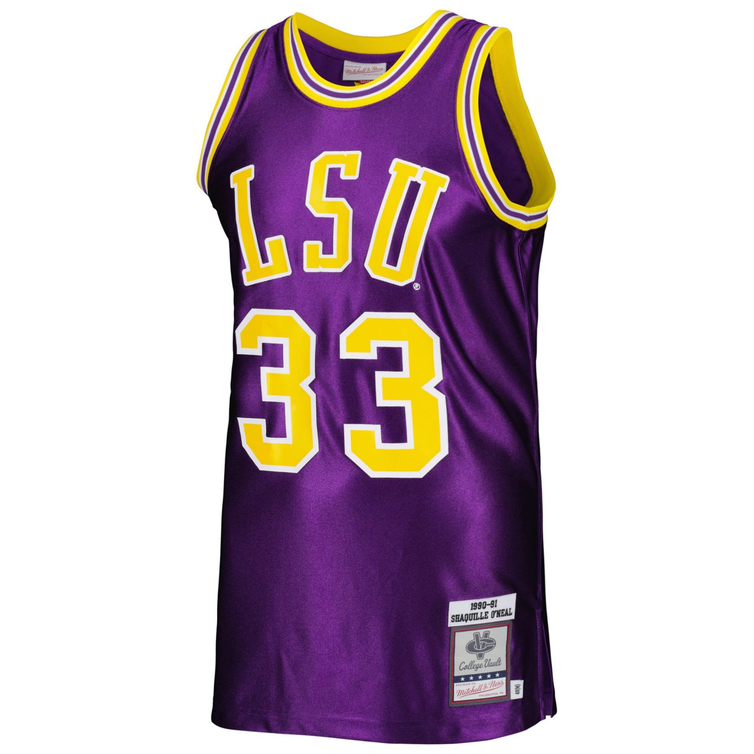Mitchell  Ness Shaquille O'Neal LSU Tigers 1990/91 Authentic Jersey - view number 2