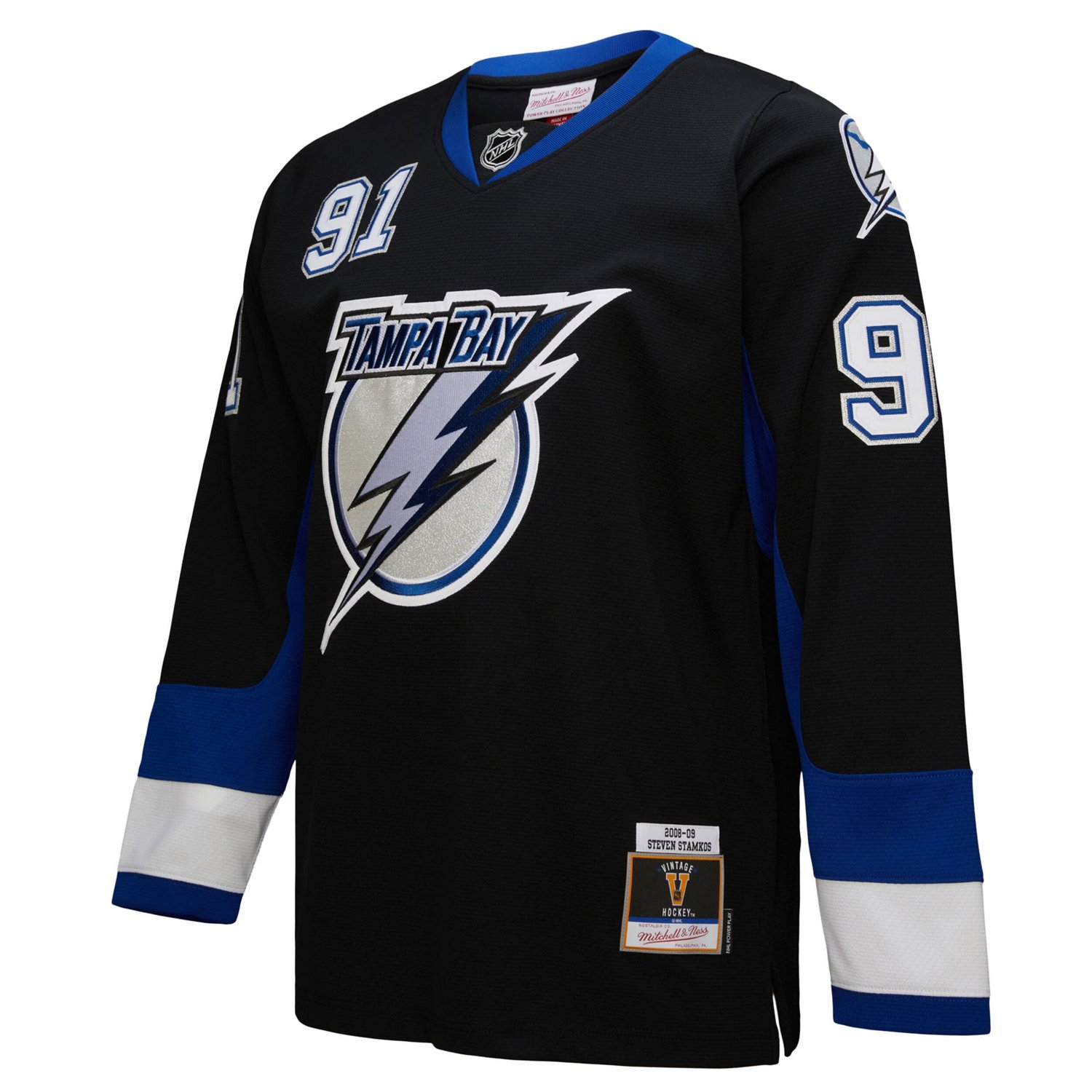 Mitchell  Ness Steven Stamkos Tampa Bay Lightning 2008-09 Power Play Jersey                                                      - view number 2